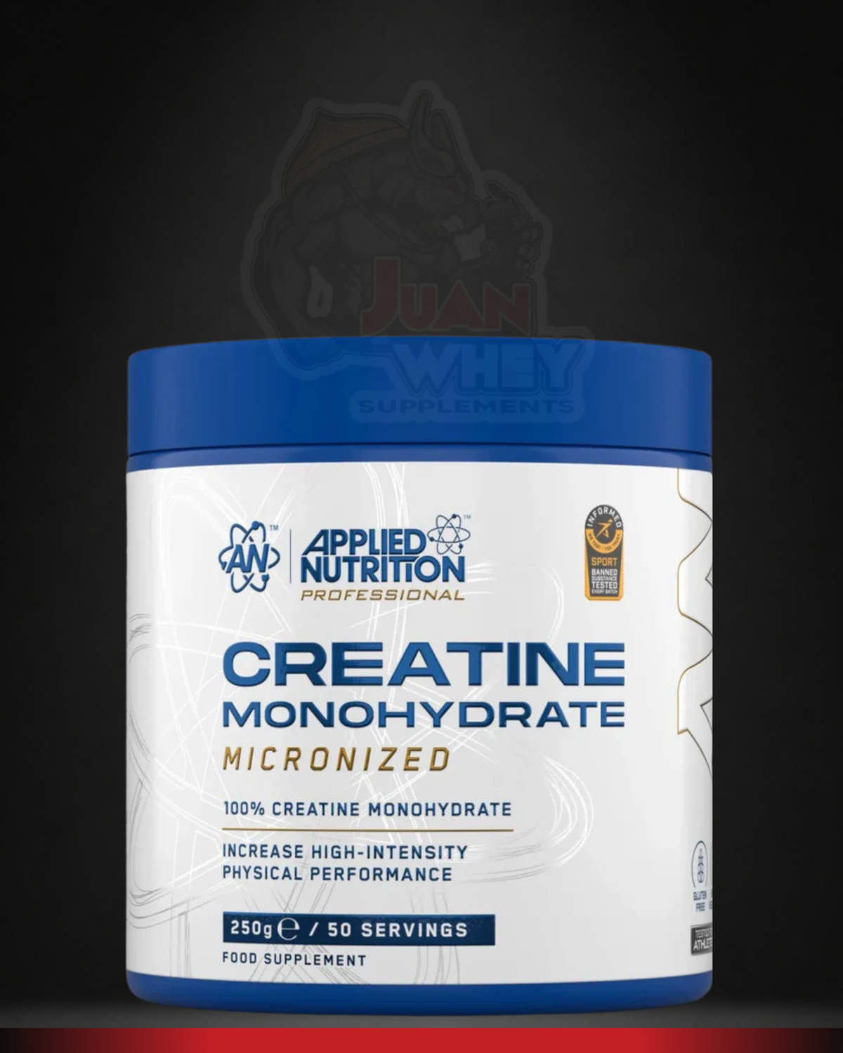 Applied Nutrition Micronized Creatine Monohydrate Powder 250g