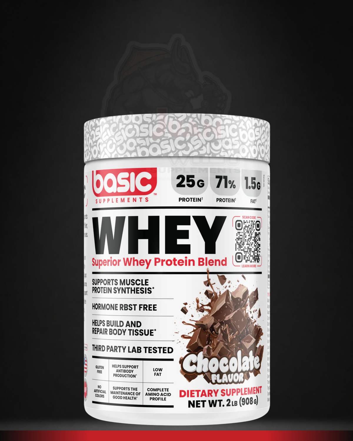 Basic Supplements Superior Whey Protein Blend 2LBS