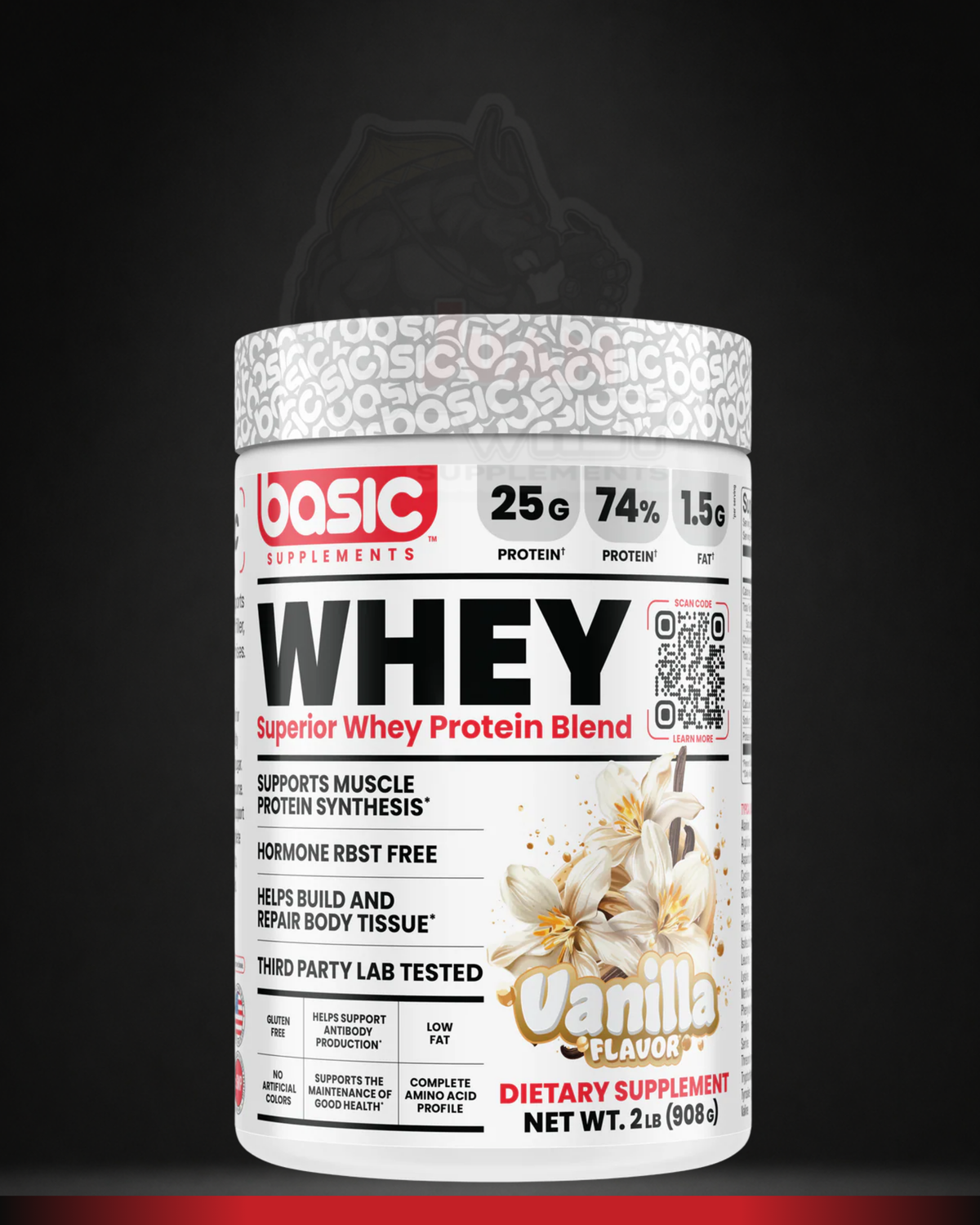 Basic Supplements Superior Whey Protein Blend 2LBS