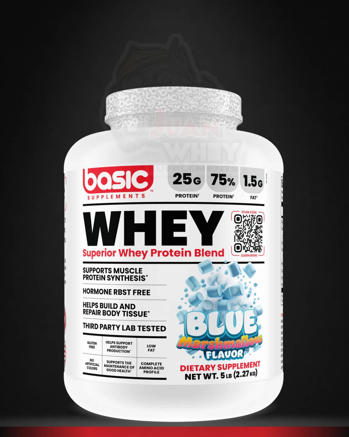 Basic Supplements Superior Whey Protein Blend 5LBS