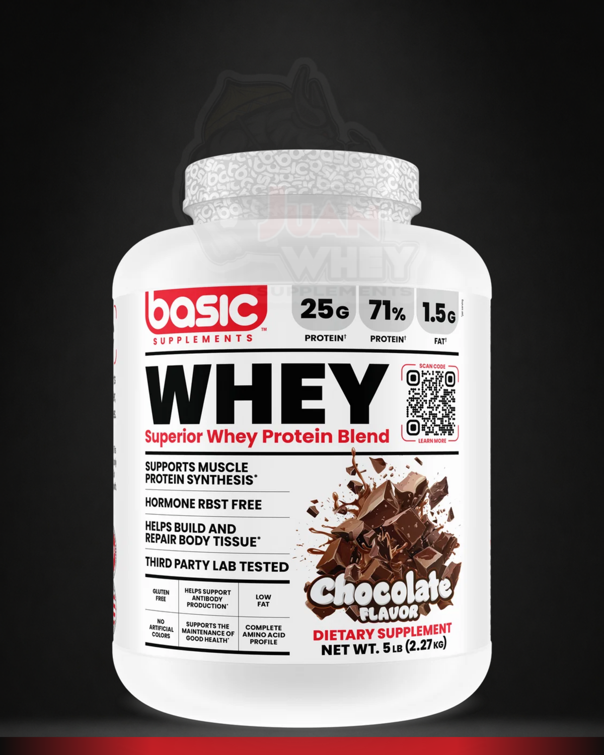 Basic Supplements Superior Whey Protein Blend 5LBS