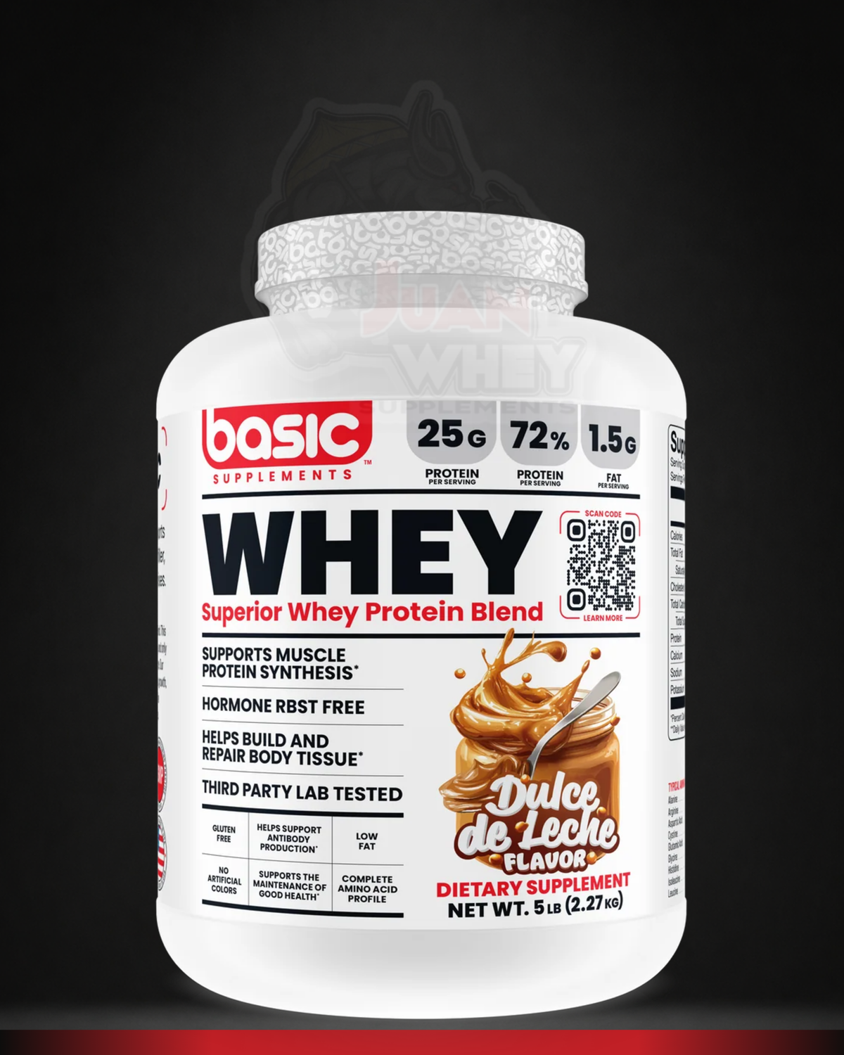 Basic Supplements Superior Whey Protein Blend 5LBS