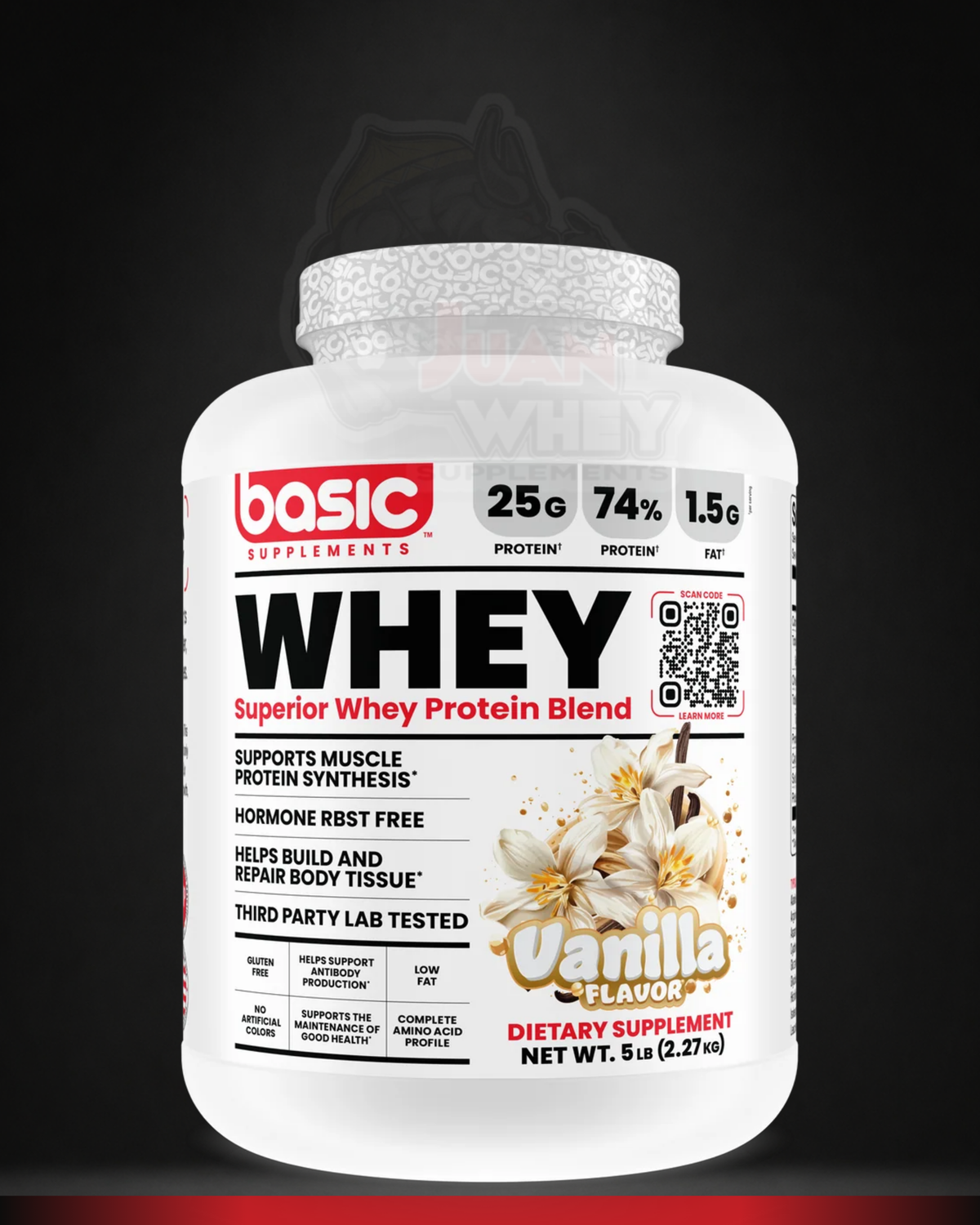 Basic Supplements Superior Whey Protein Blend 5LBS