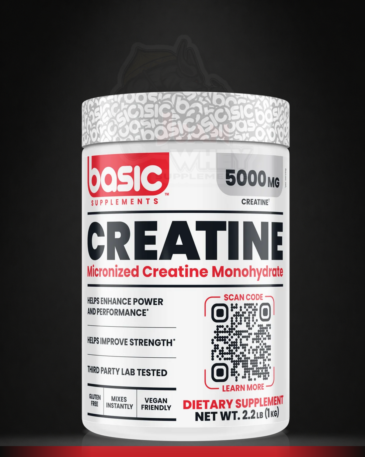 Basic Supplement Creatine Powder | 300g- 1KG