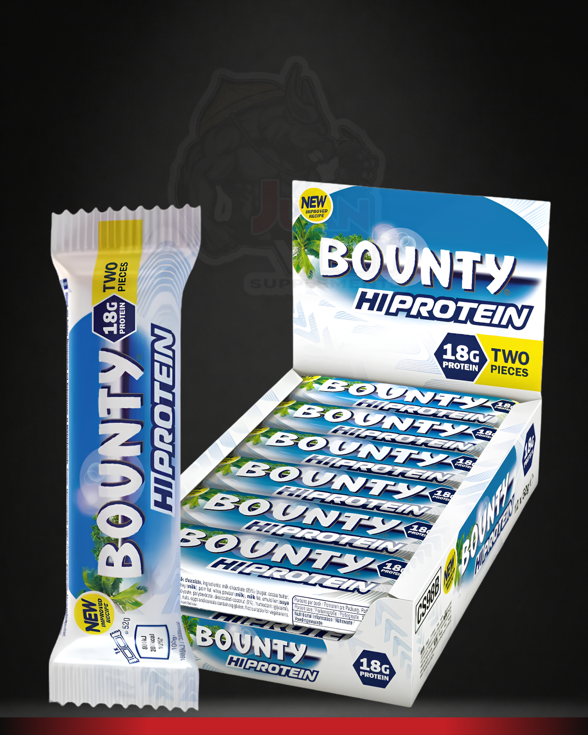 Bounty Hi Protein Bar 18g protein