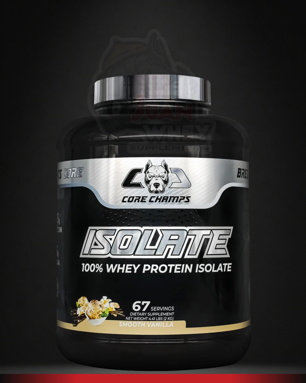 Core Champs ISOLATE 100% Whey Protein Powder 4.41LBS  | 67 Servings