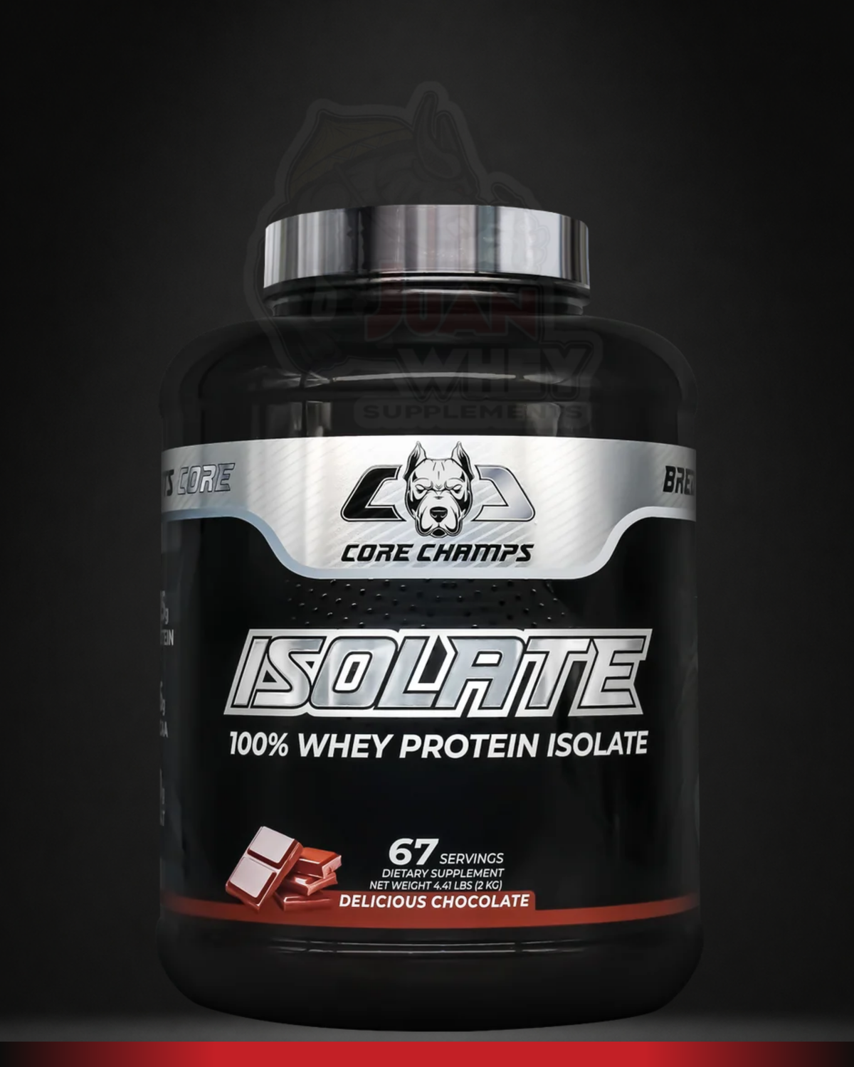 Core Champs ISOLATE 100% Whey Protein Powder 4.41LBS  | 67 Servings