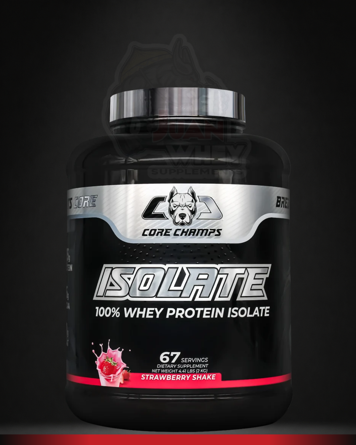 Core Champs ISOLATE 100% Whey Protein Powder 4.41LBS  | 67 Servings
