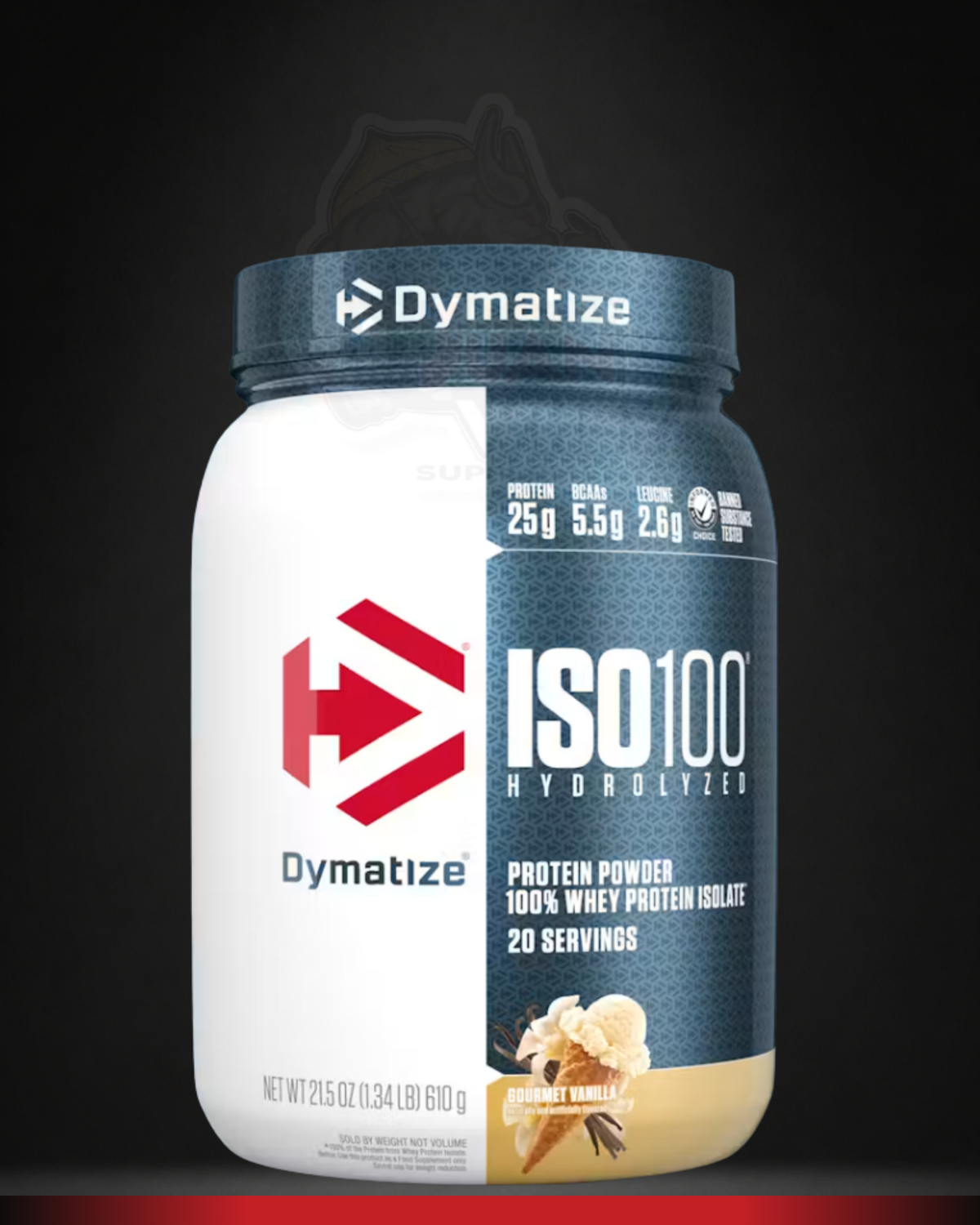 DYMATIZE ISO100 Whey Protein Hydrolyzed | 20 Servings