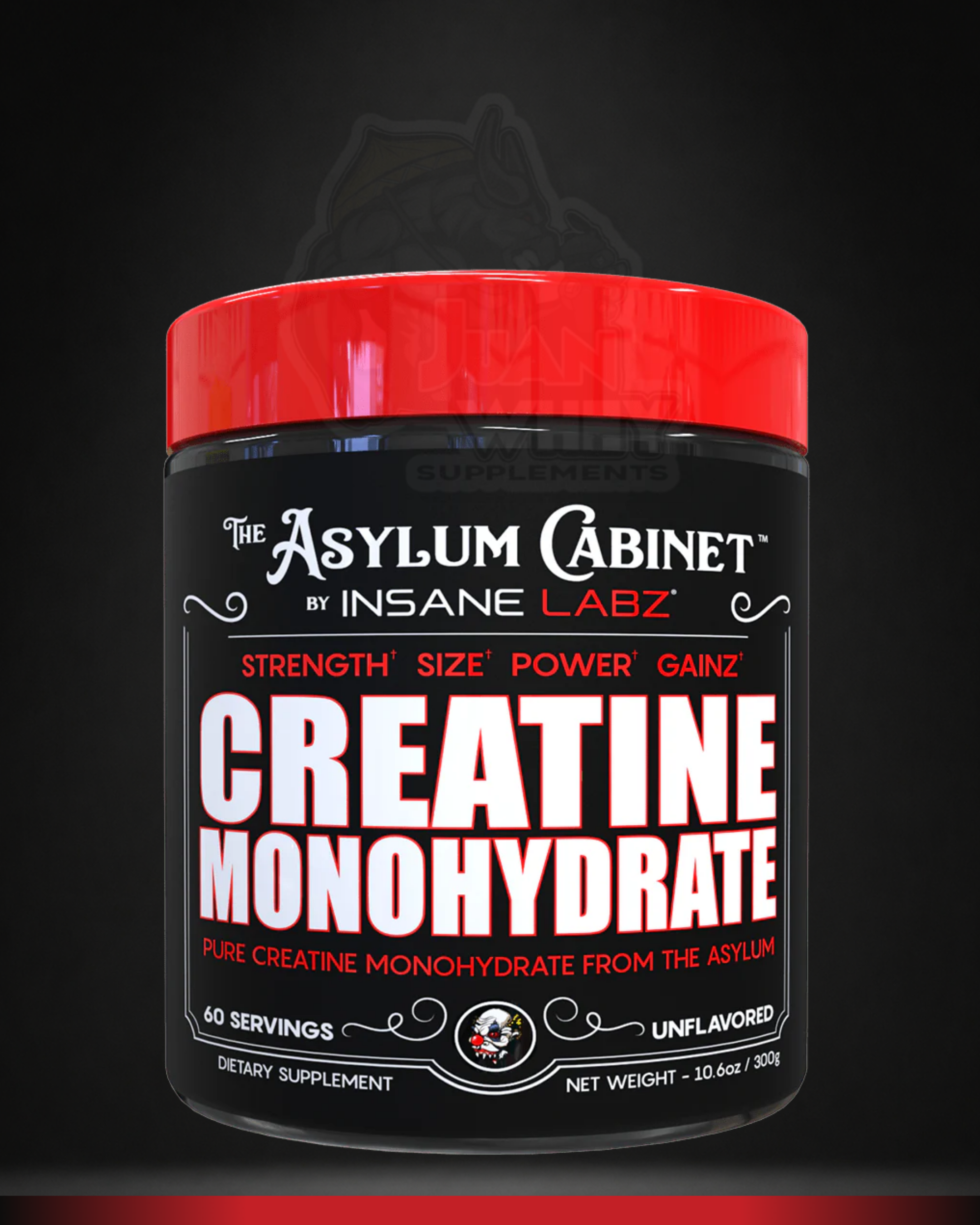 INSANE LABZ ASYLUM CABINET CREATINE MONOHYDRATE 60G