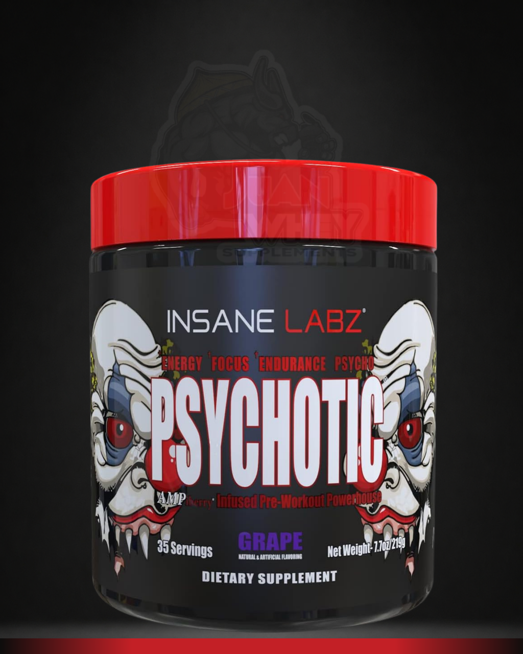 INSANE LABZ PSYCHOTIC PREWORKOUT | 35 SERVINGS