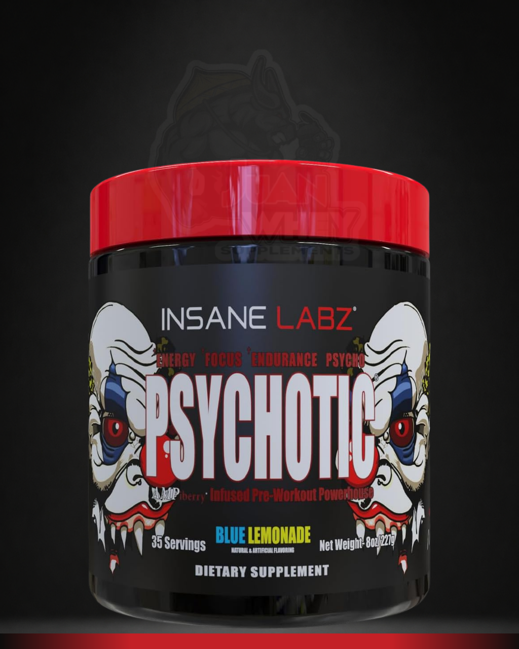 INSANE LABZ PSYCHOTIC PREWORKOUT | 35 SERVINGS