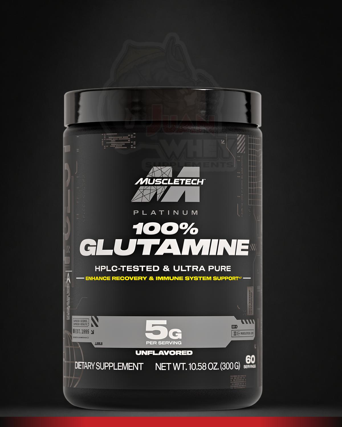 Muscle sport Glutamine 60 servings- Unflavored