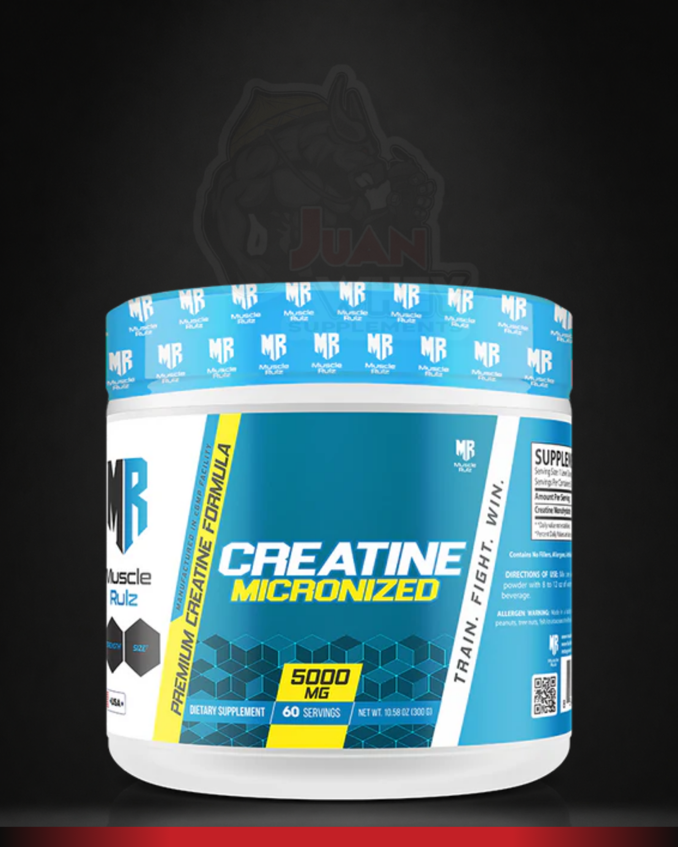Muscle Rulz Creatine Micronized Powder 60 Servings