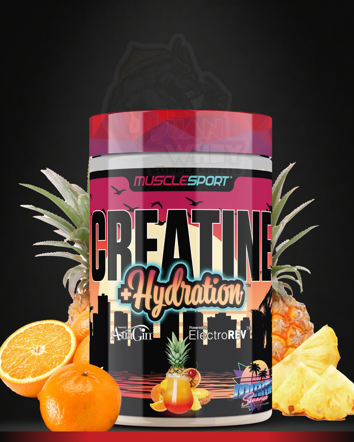 Musclesport Creatine+Hydration | 60 Servings