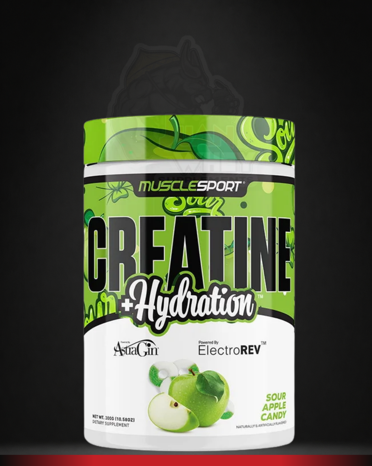 Musclesport Creatine+Hydration | 60 Servings