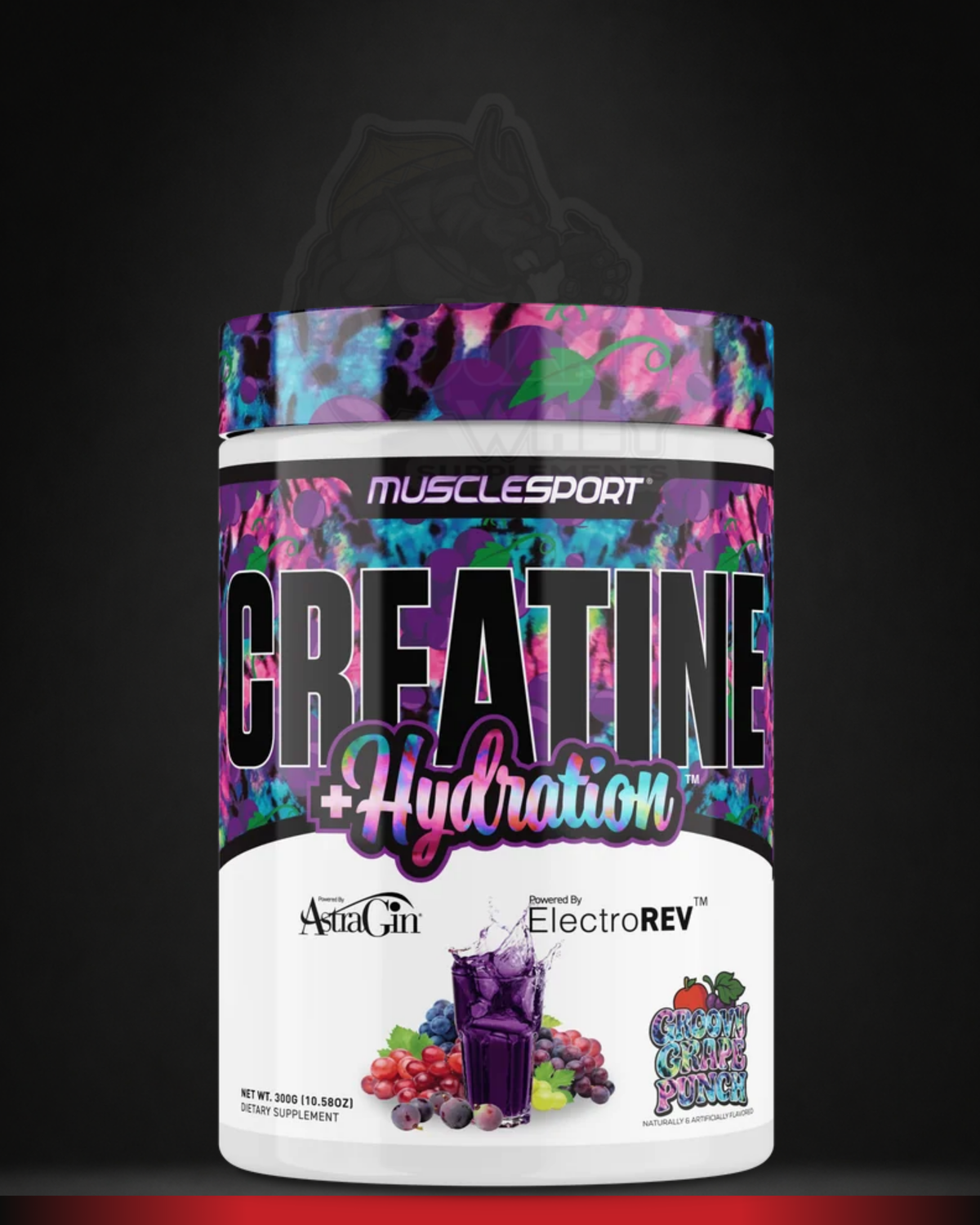 Musclesport Creatine+Hydration | 60 Servings