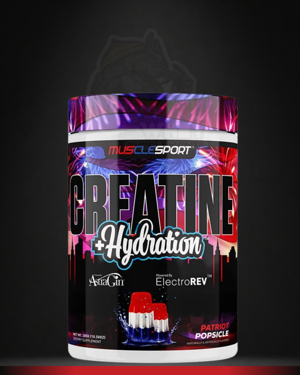 Musclesport Creatine+Hydration | 60 Servings