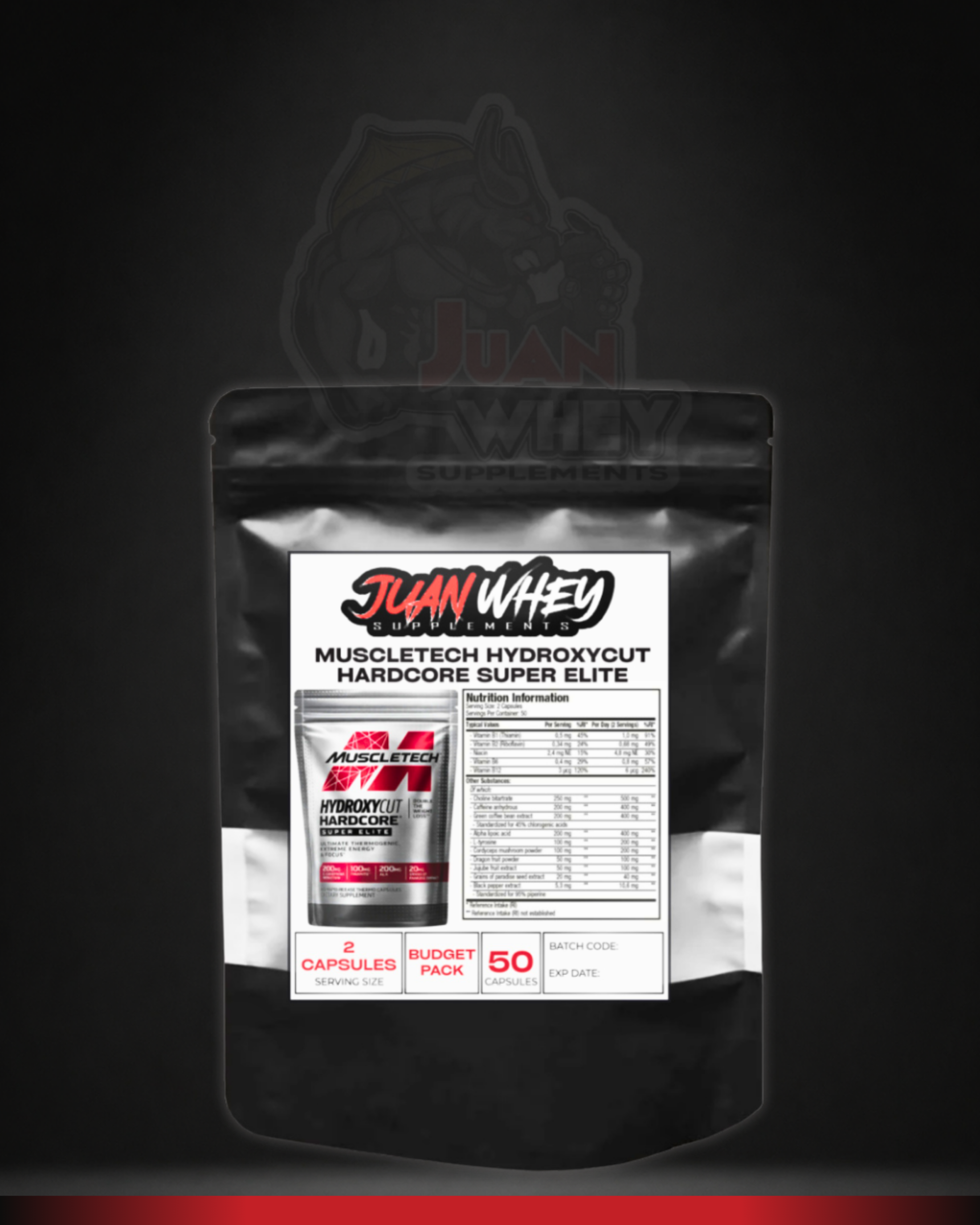 Muscletech Hydroxycut Hardcore Super Elite - BUDGET PACK