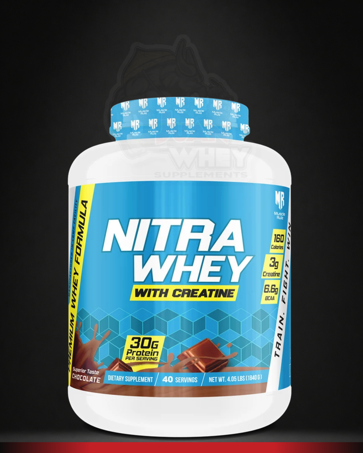 Muscle Rulz Nitra Whey with Creatine 4LBS