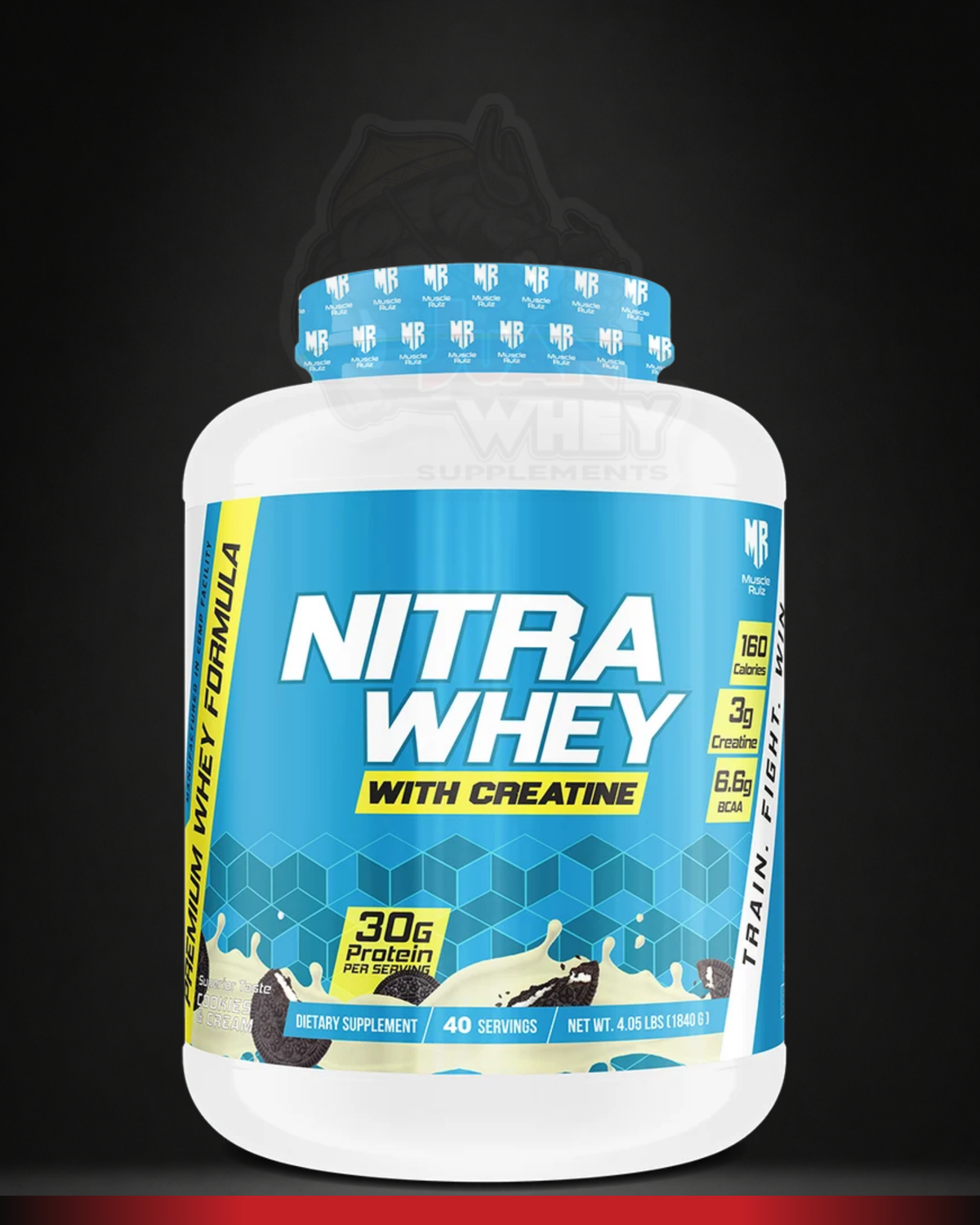 Muscle Rulz Nitra Whey with Creatine 4LBS