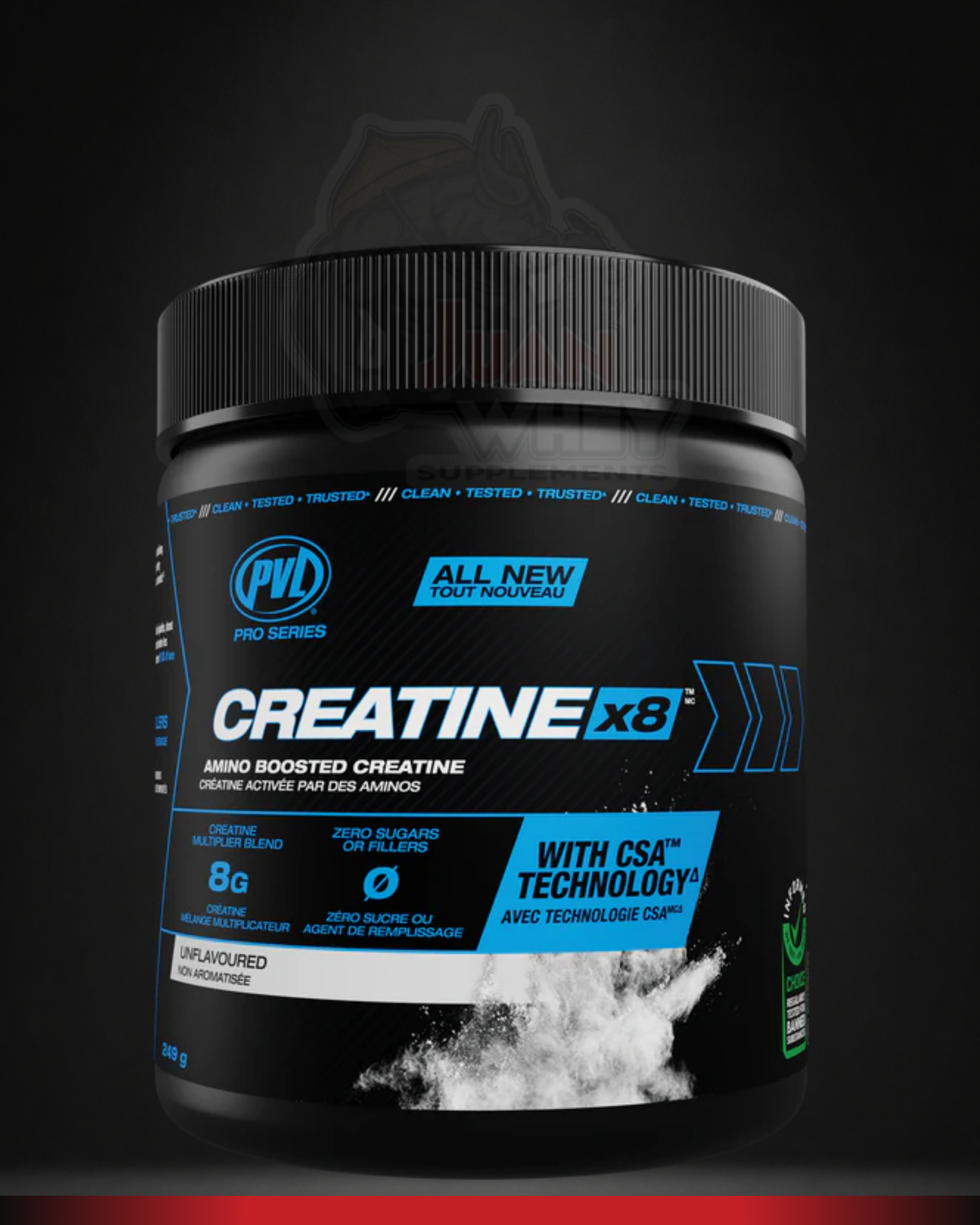 PVL Pro Series Amino Boosted Creatine x8 Amino 249g
