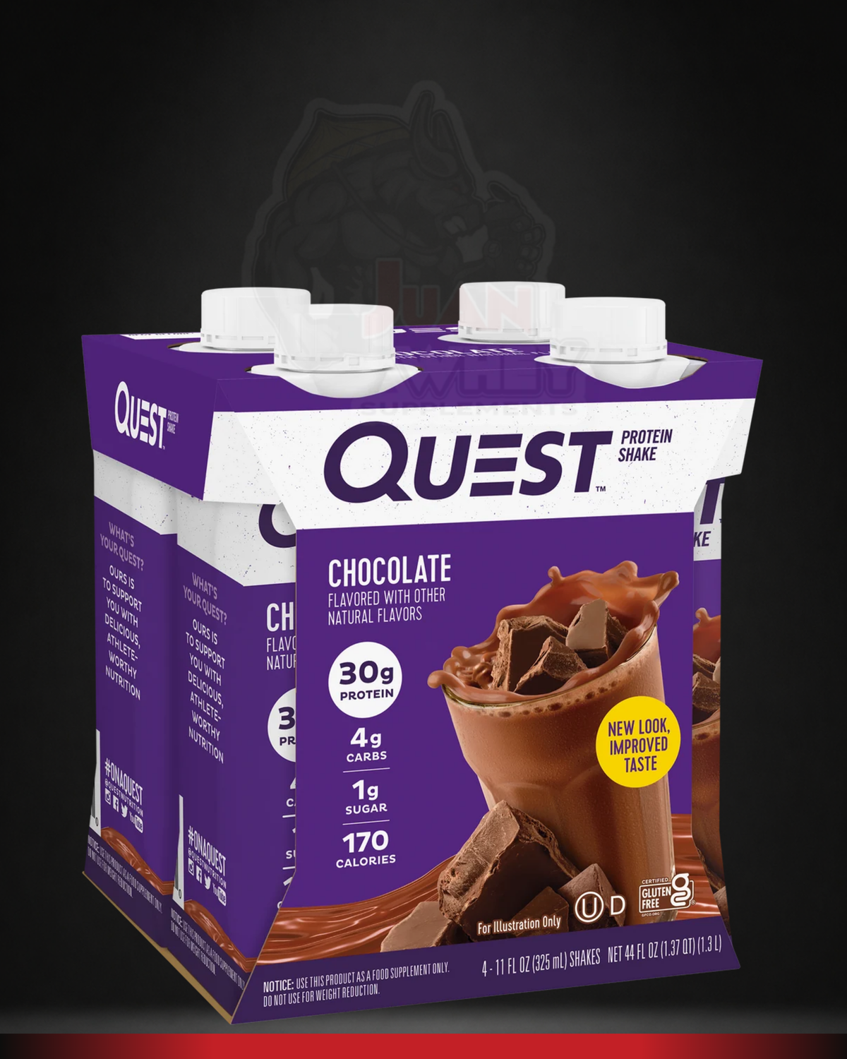 QUEST Protein Shake Ready to Drink 1PC | 4PCS