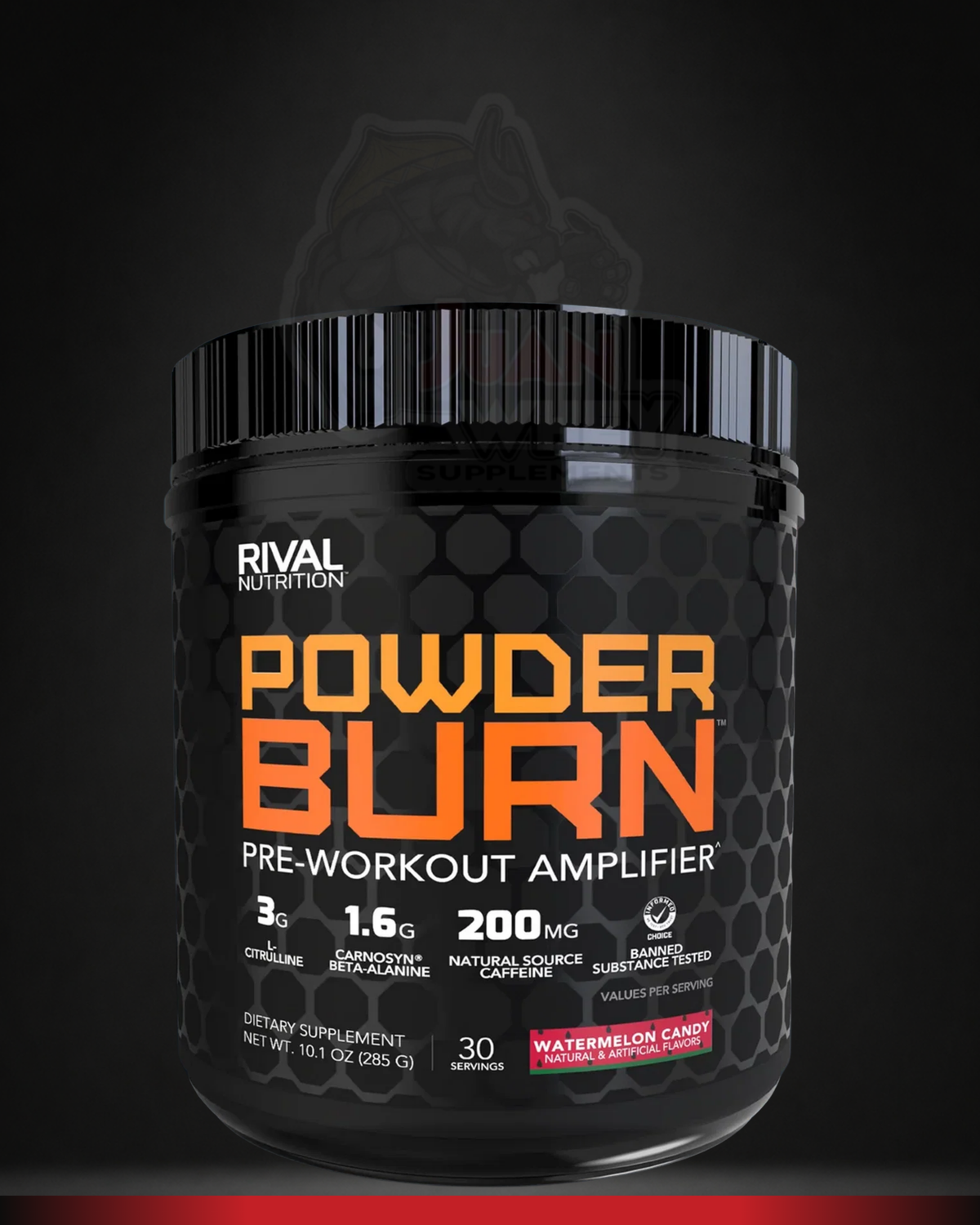 Rival Nutrition Powder Burn Pre-Workout 30 Servings