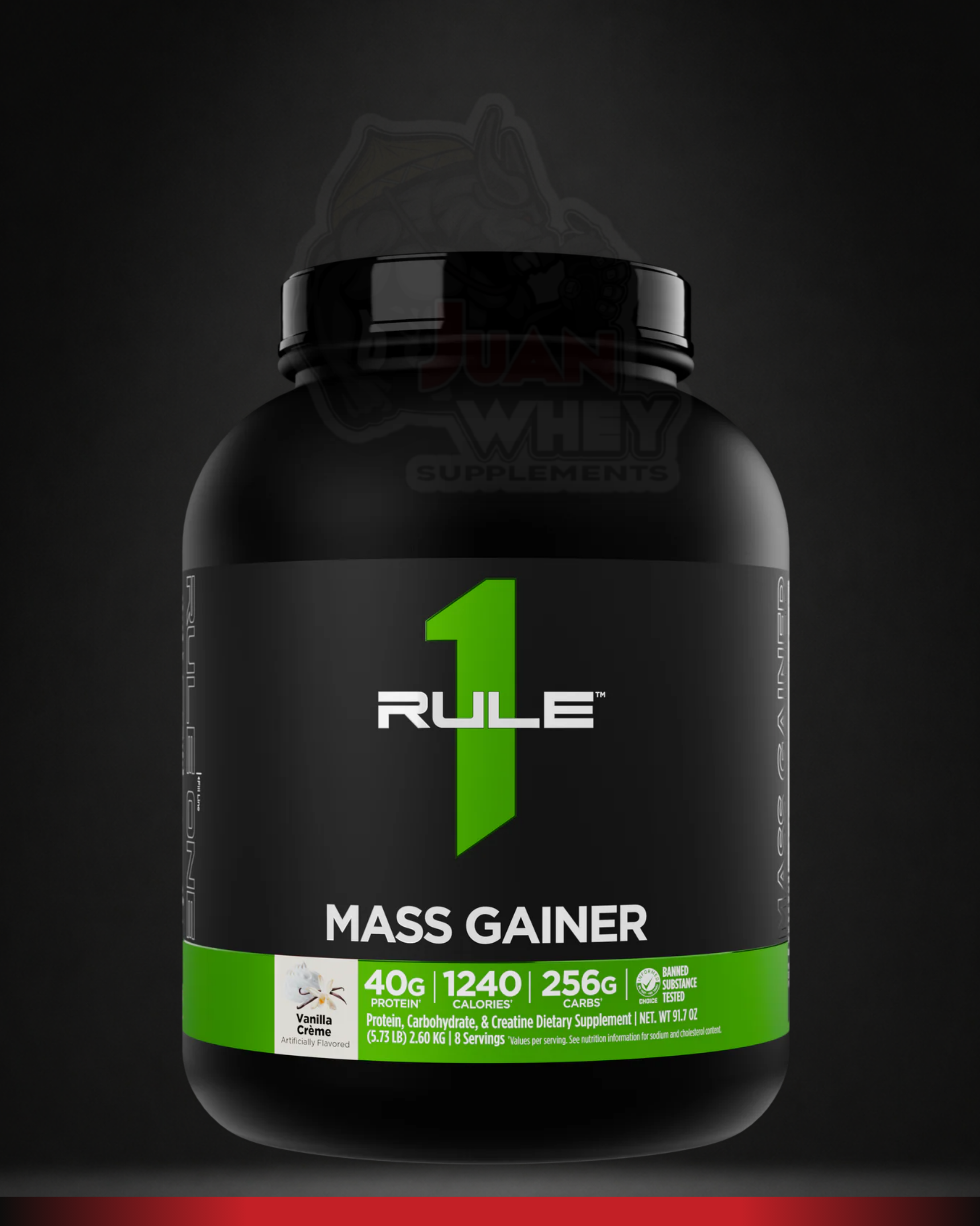 RULE 1 LBS Mass Gainer High-Calorie Weight Gainer 6LBS