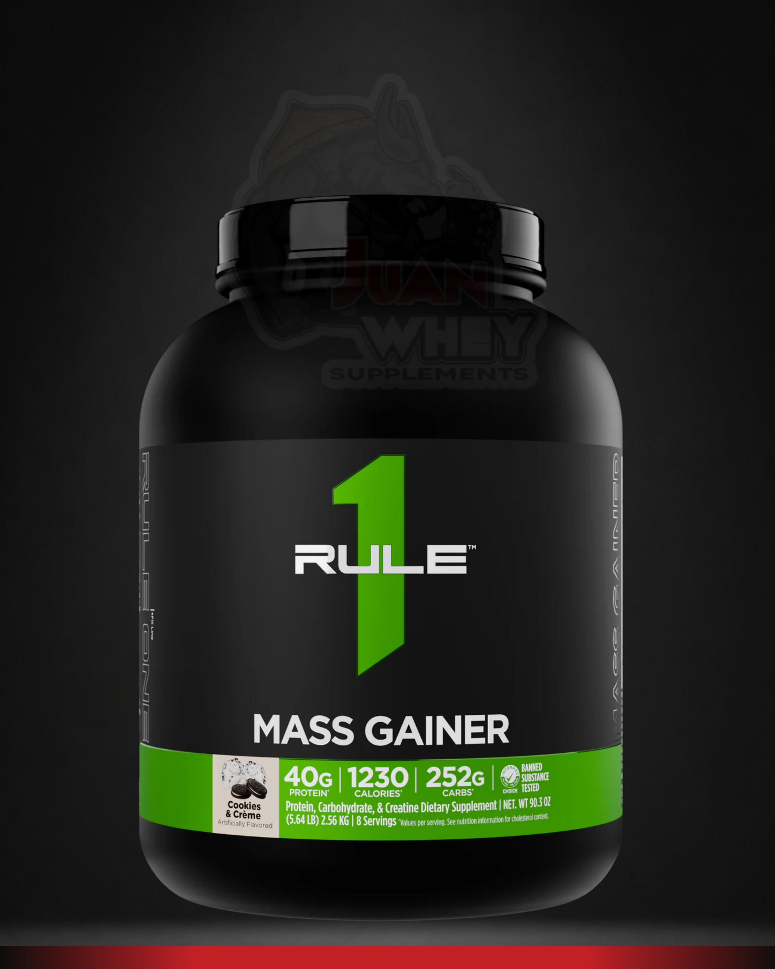 RULE 1 LBS Mass Gainer High-Calorie Weight Gainer 6LBS