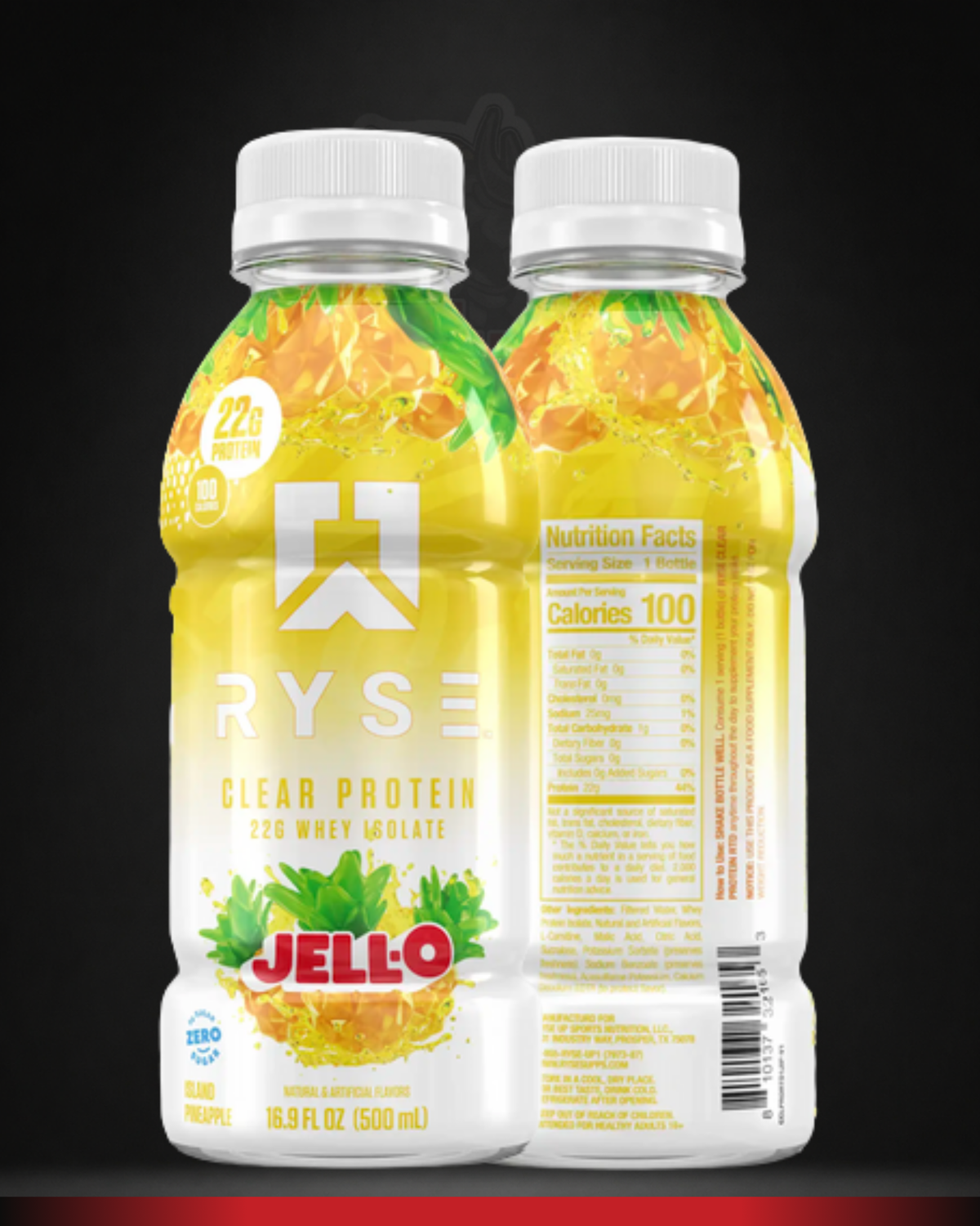Ryse Clear Protein Whey Isolate RTD