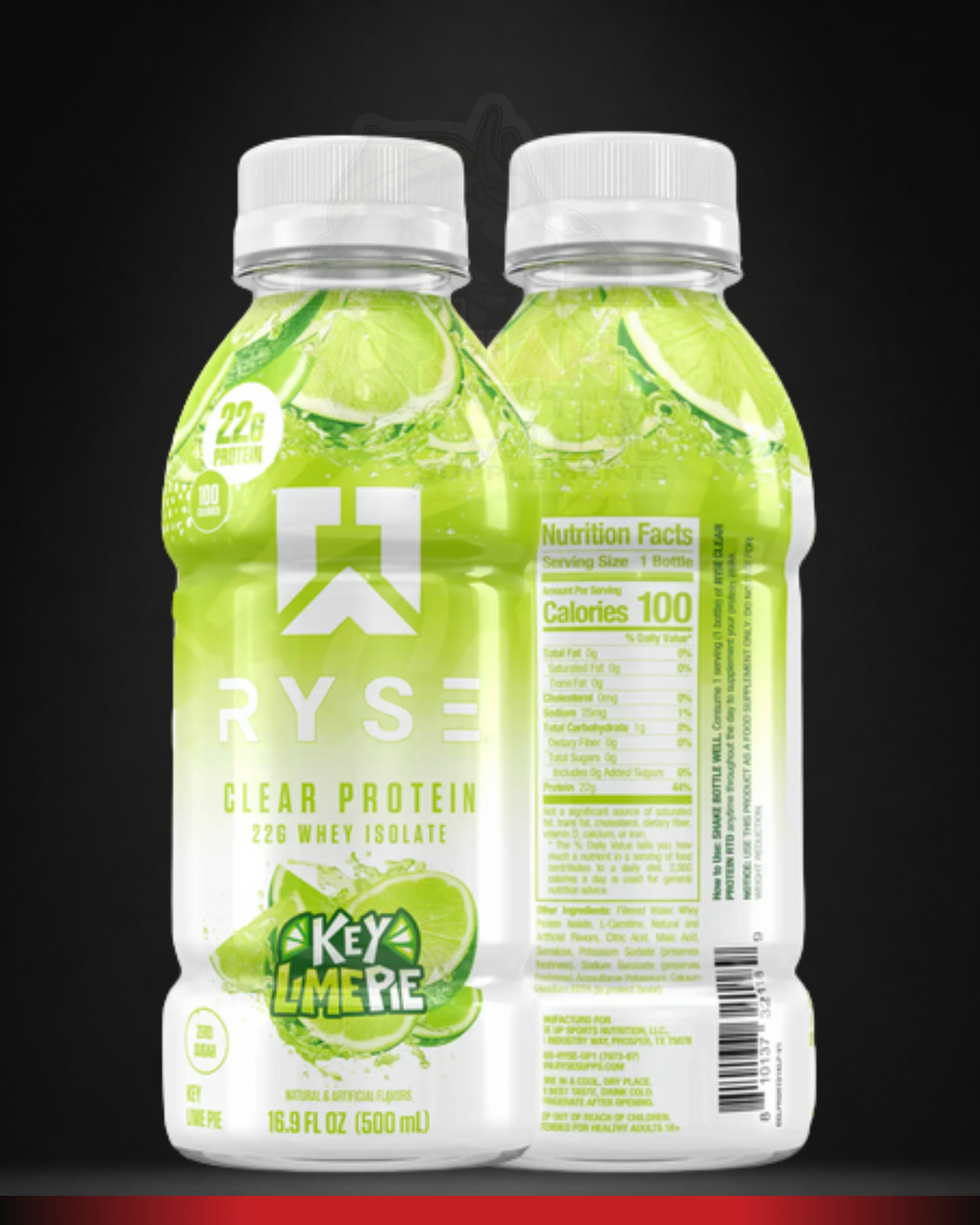Ryse Clear Protein Whey Isolate RTD