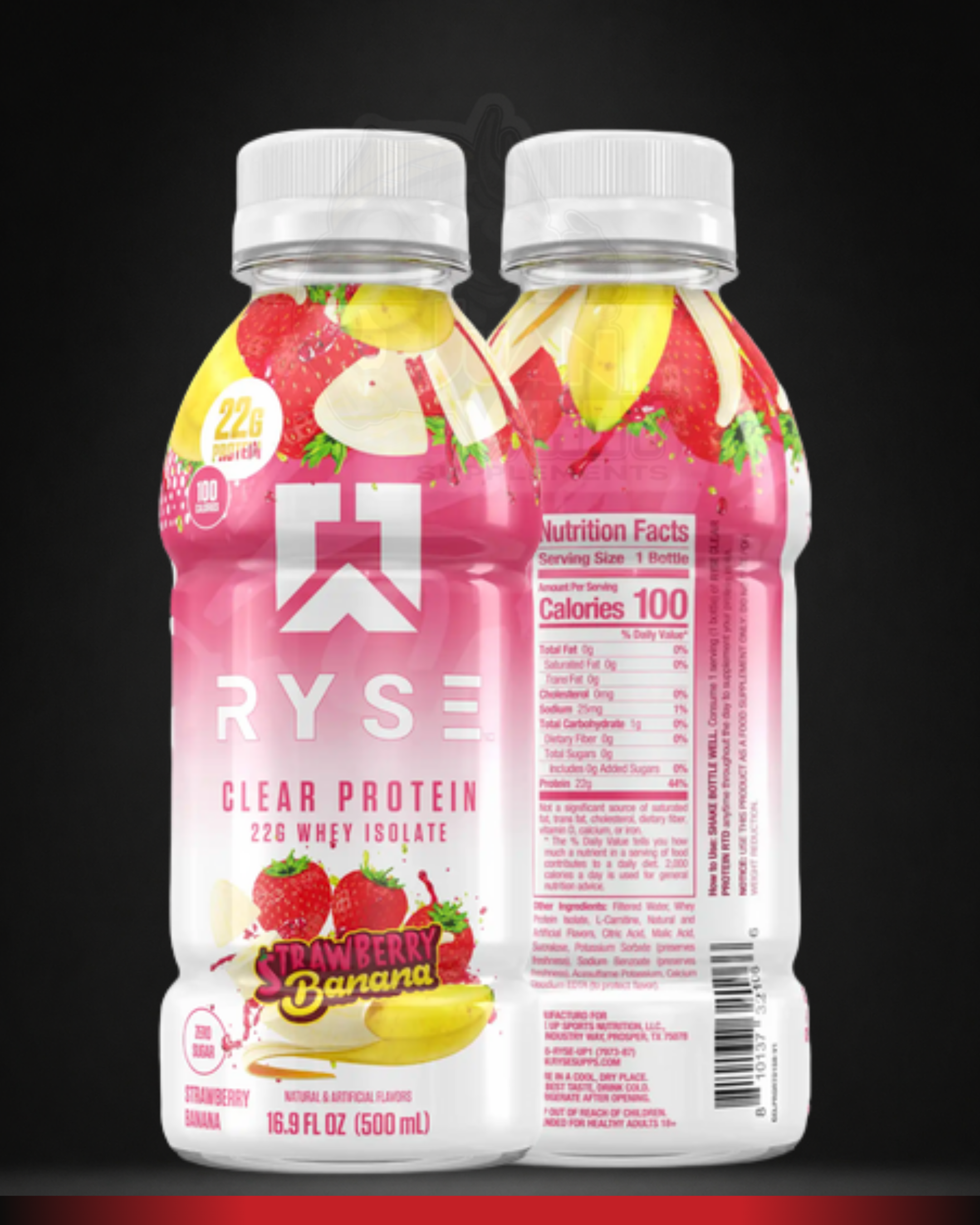 Ryse Clear Protein Whey Isolate RTD