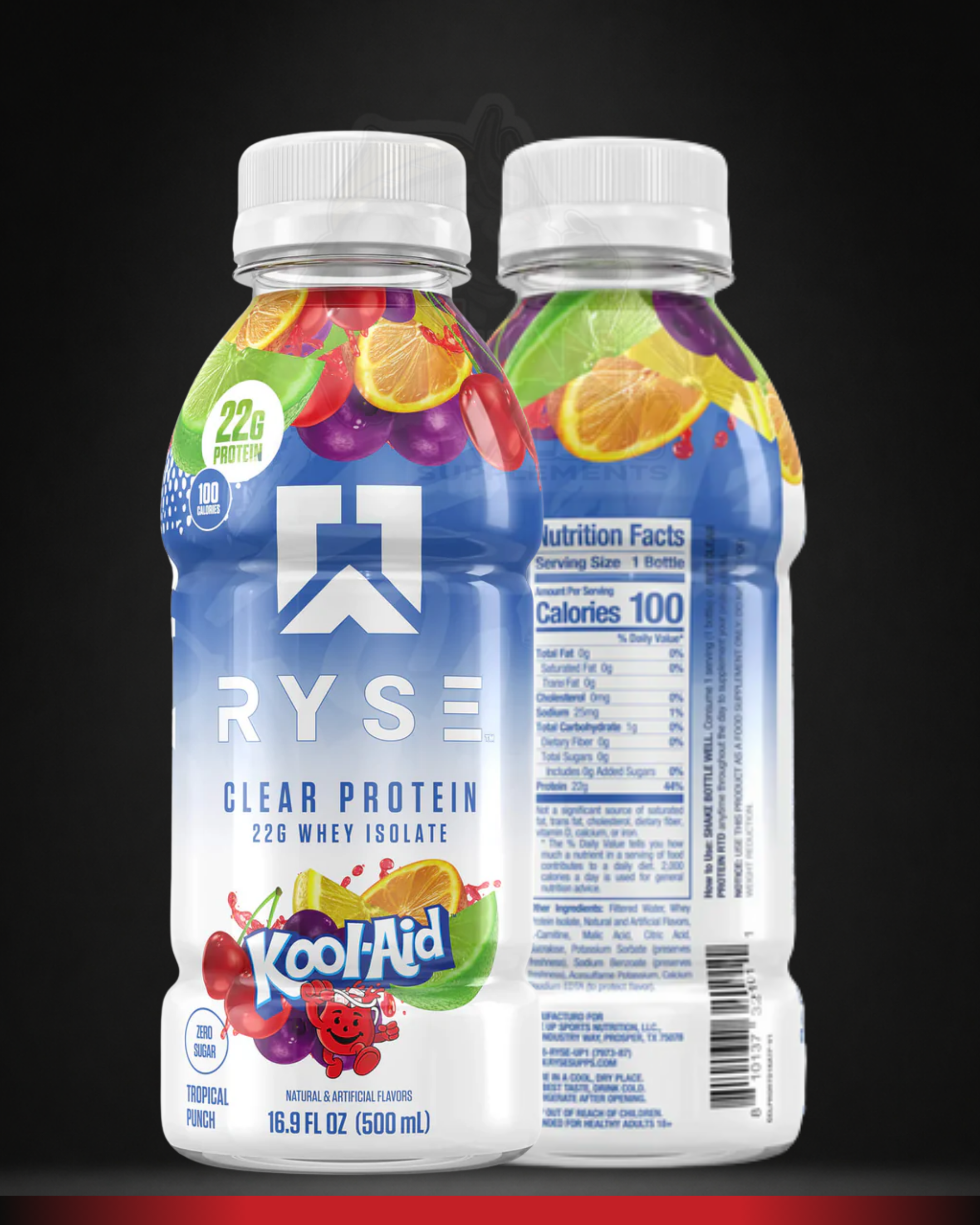Ryse Clear Protein Whey Isolate RTD