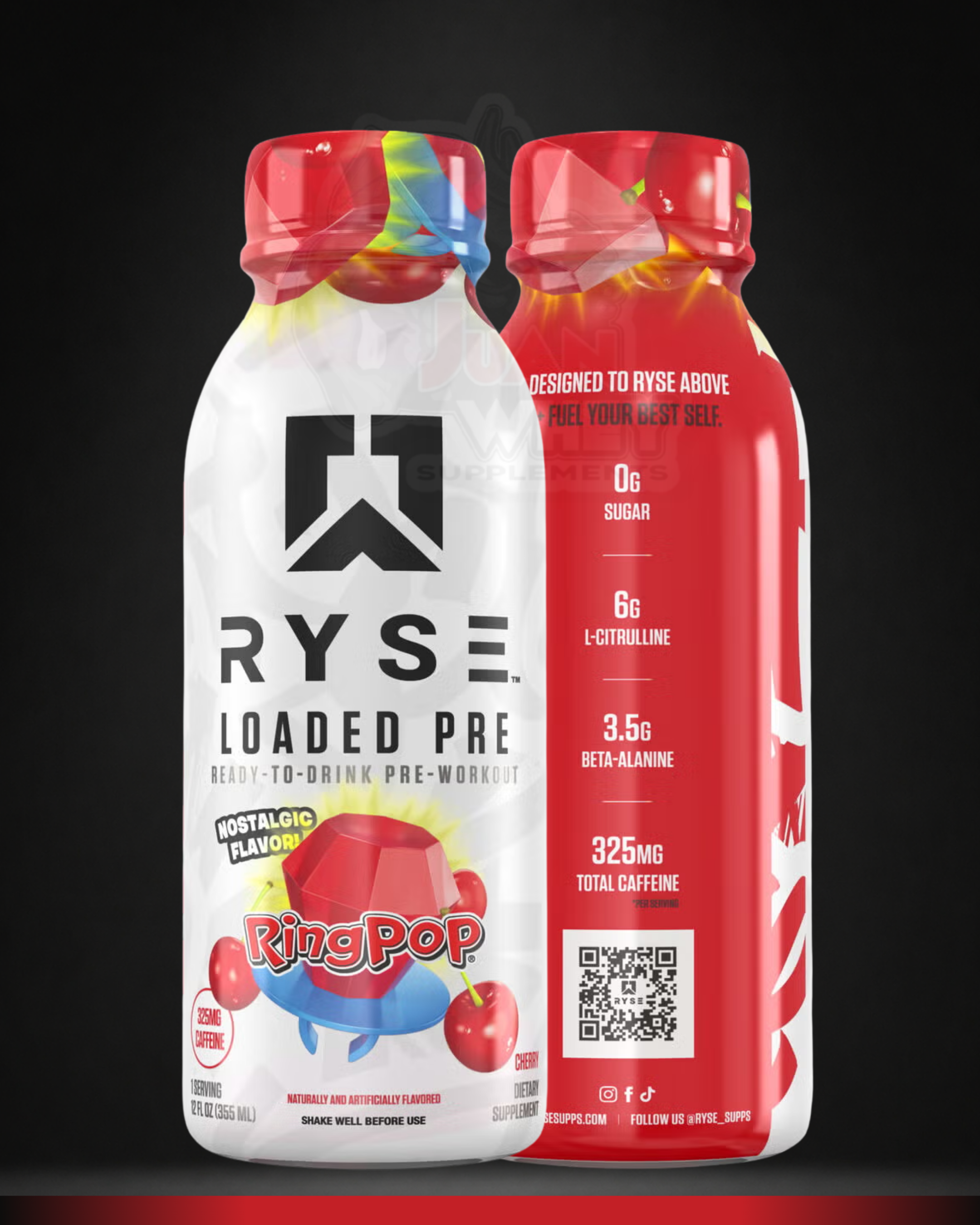RYSE Loaded Pre Workout Ready to Drink!