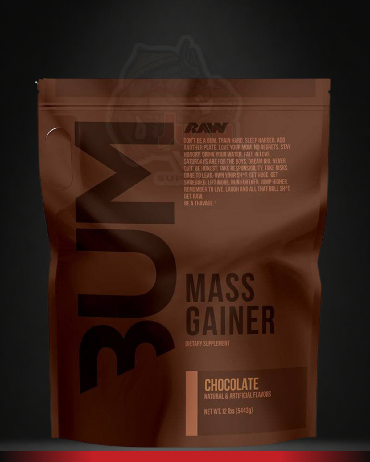 RAW Nutrition CBUM Mass Gainer 12lbs | FREE SHAKER
