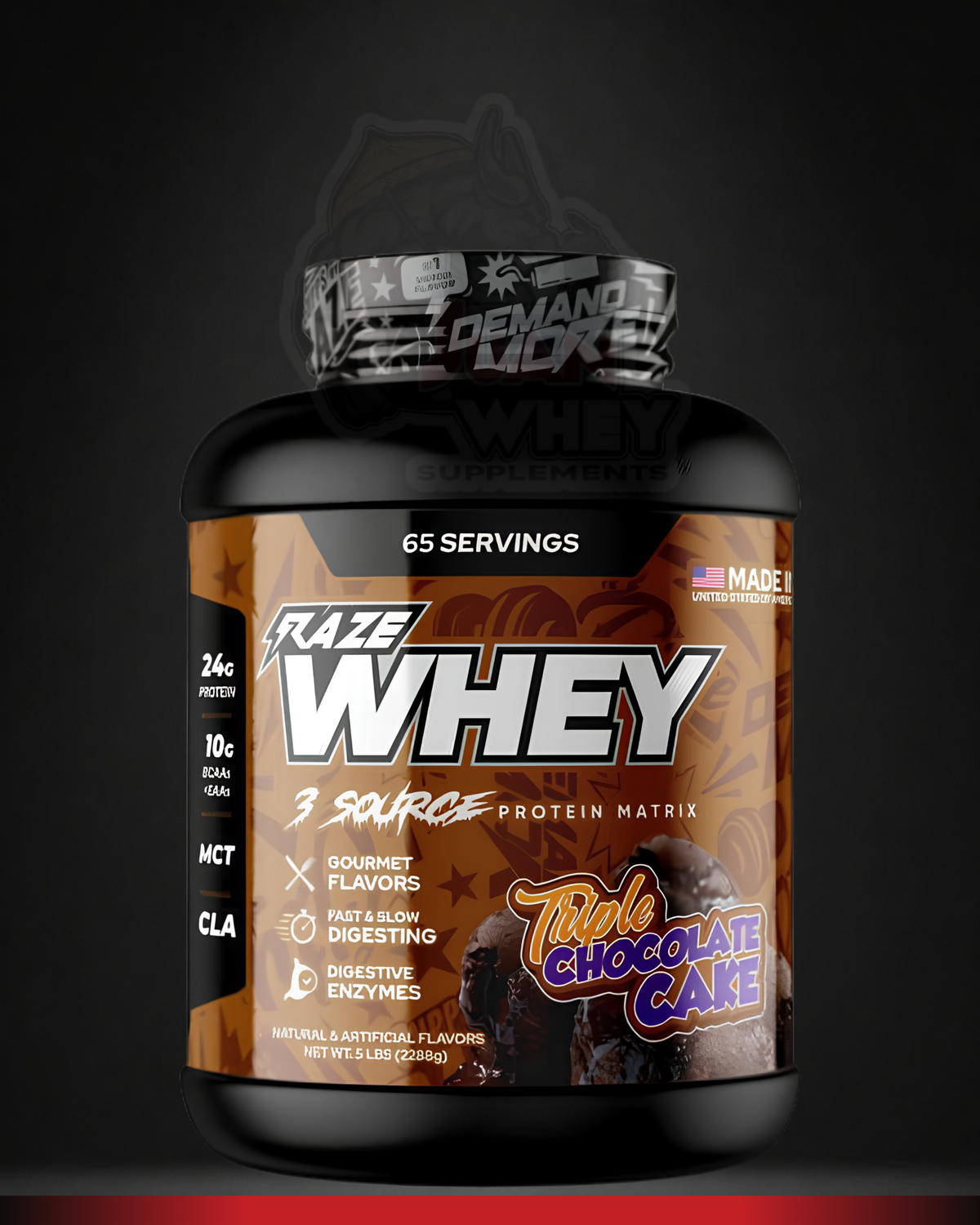 Raze 100% Whey 5lbs | Free Shaker