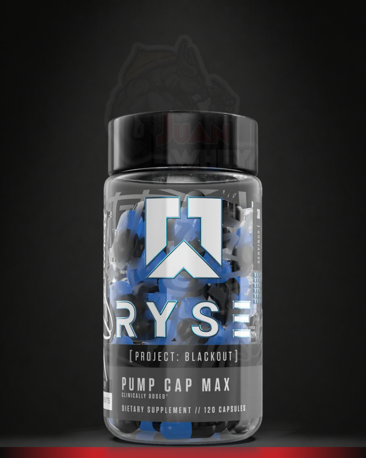 Ryse Pump Cap Max Sealed 120 Caps