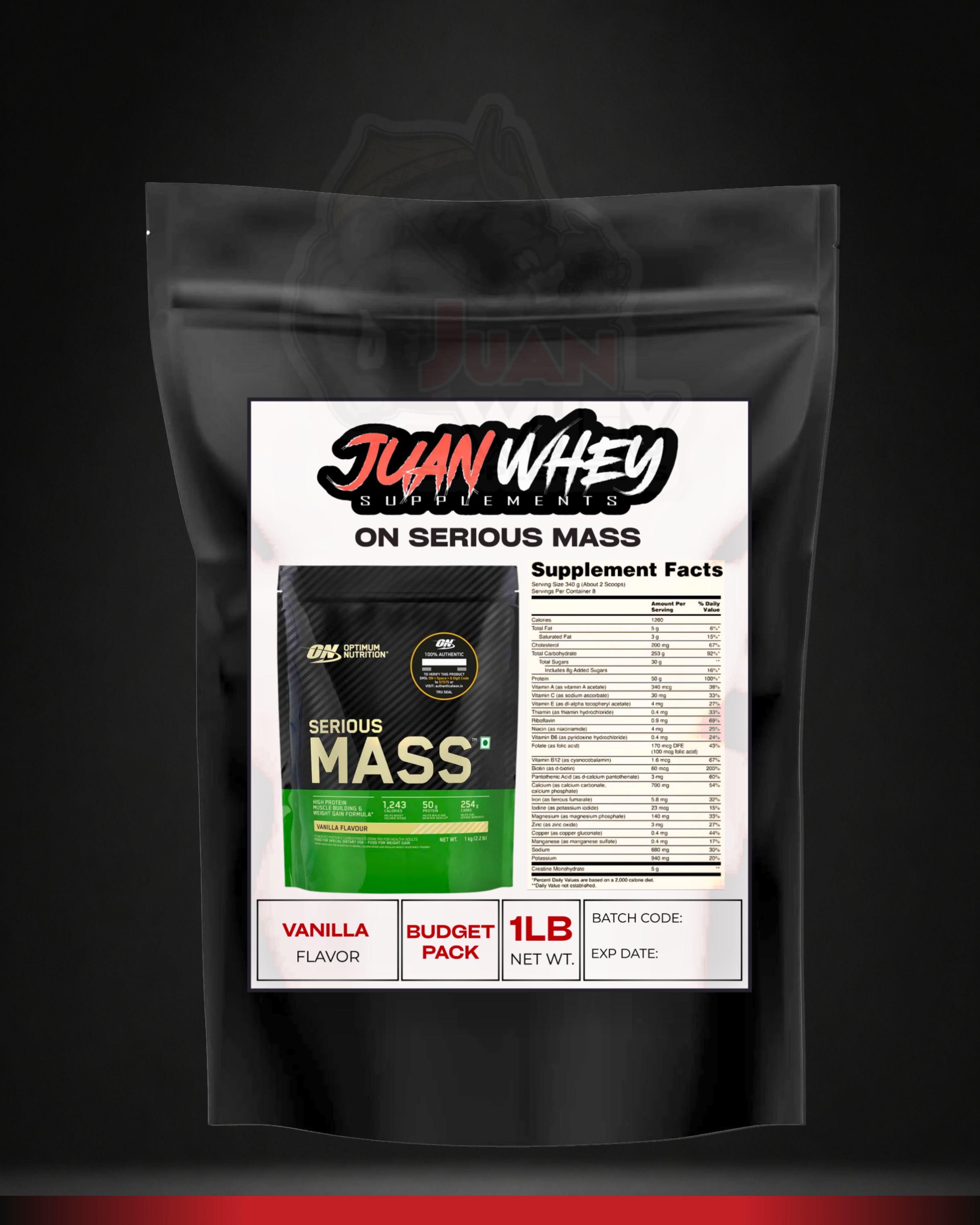ON Serious Mass 1LB | 2LBS