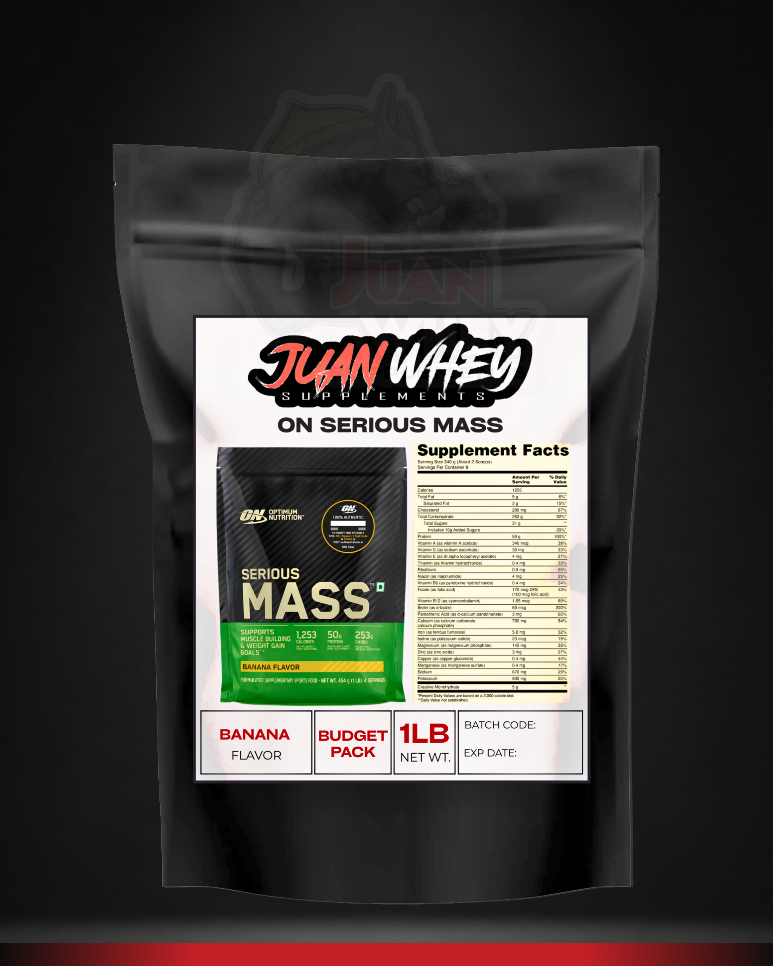 ON Serious Mass 1LB | 2LBS