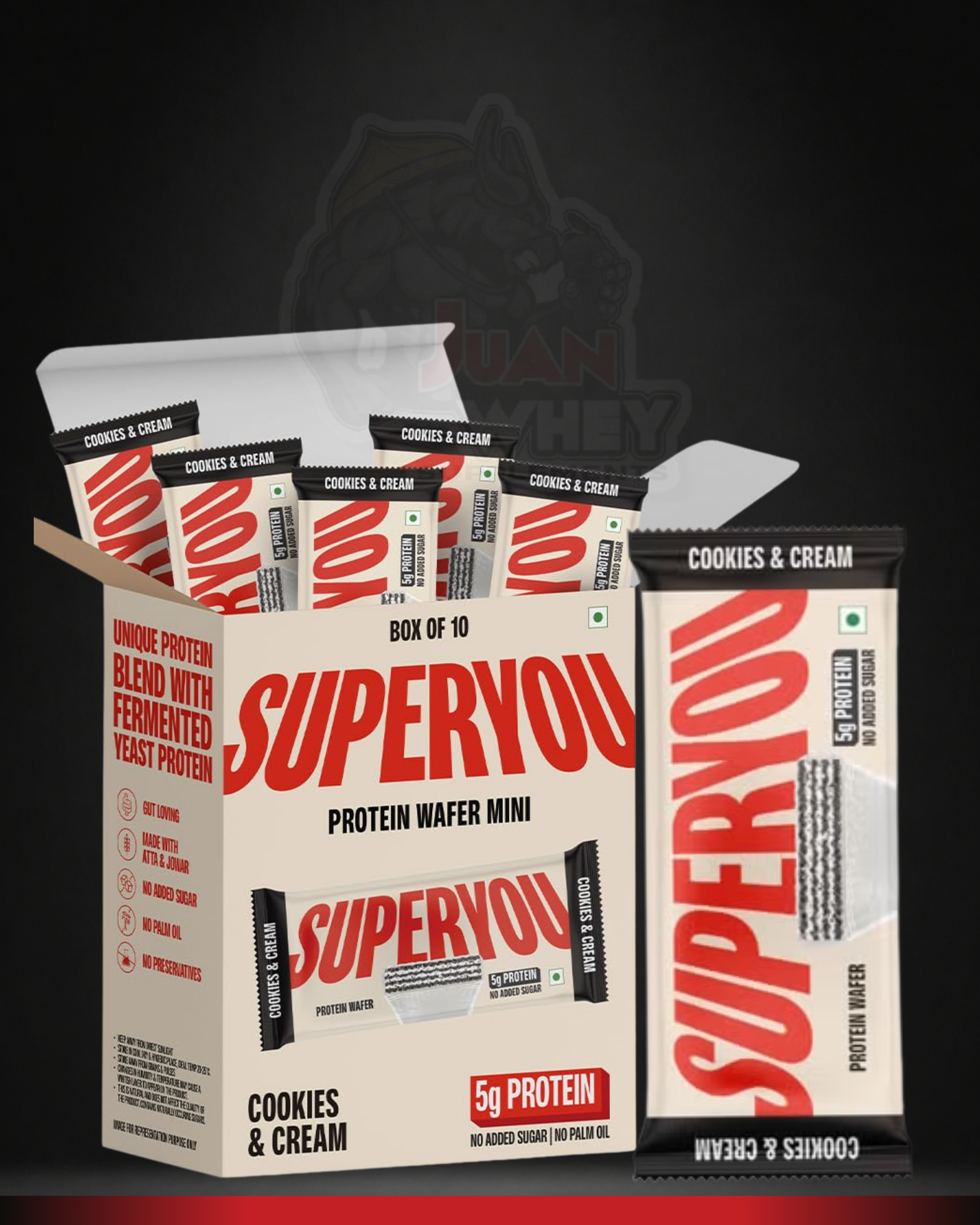 SUPERYOU MINI PROTEIN WAFER BARS 5G PROTEIN