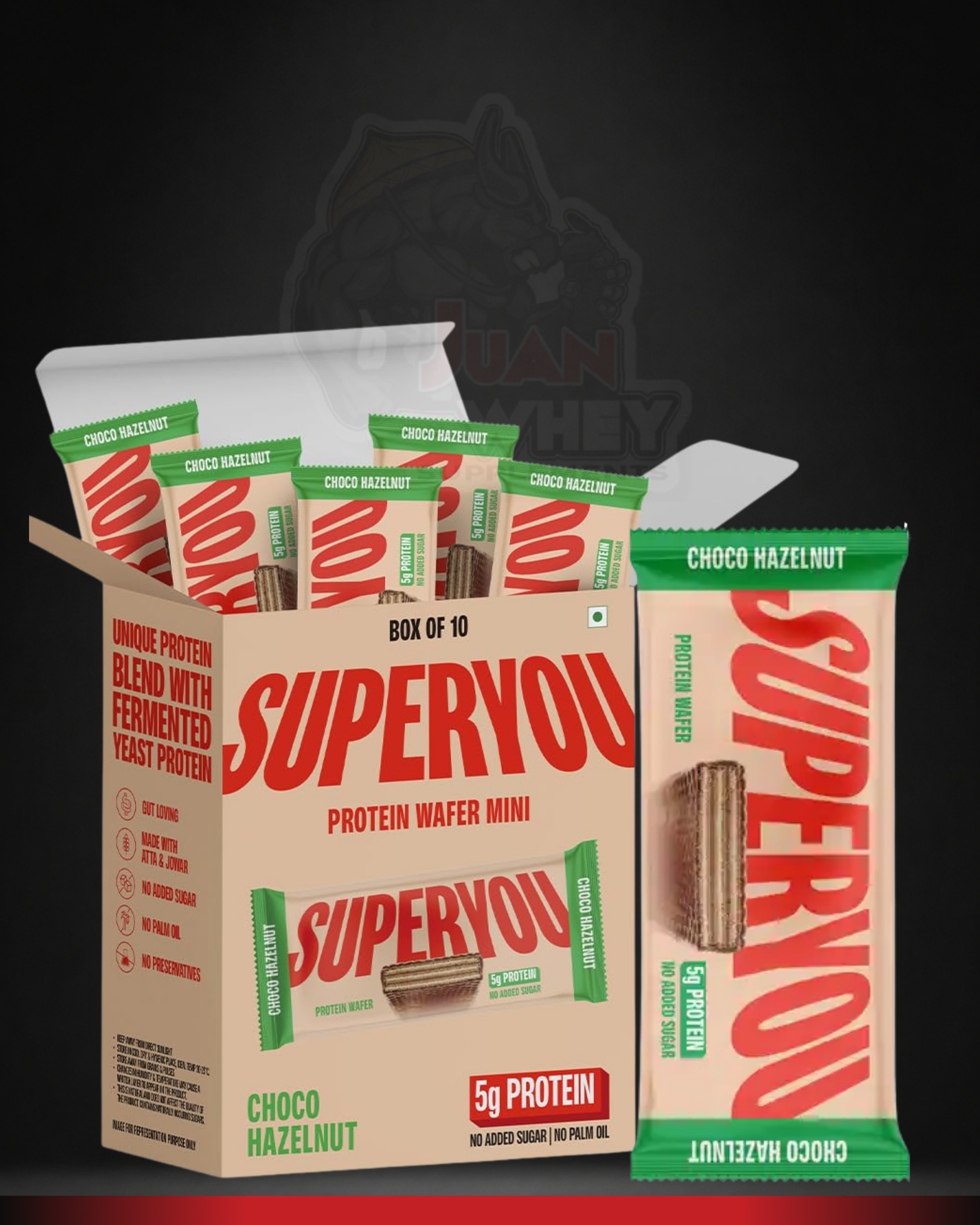 SUPERYOU MINI PROTEIN WAFER BARS 5G PROTEIN