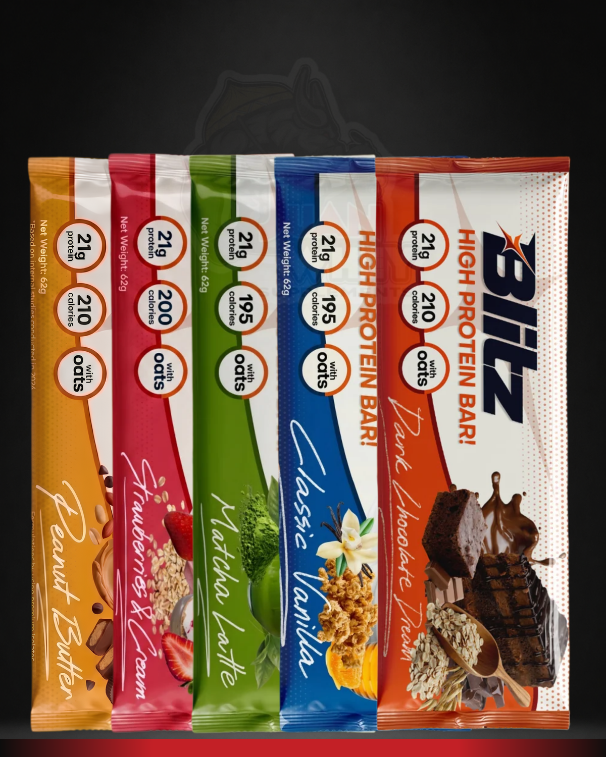 Blitz Protein Bar Variety Pack 10-Bar Bundle