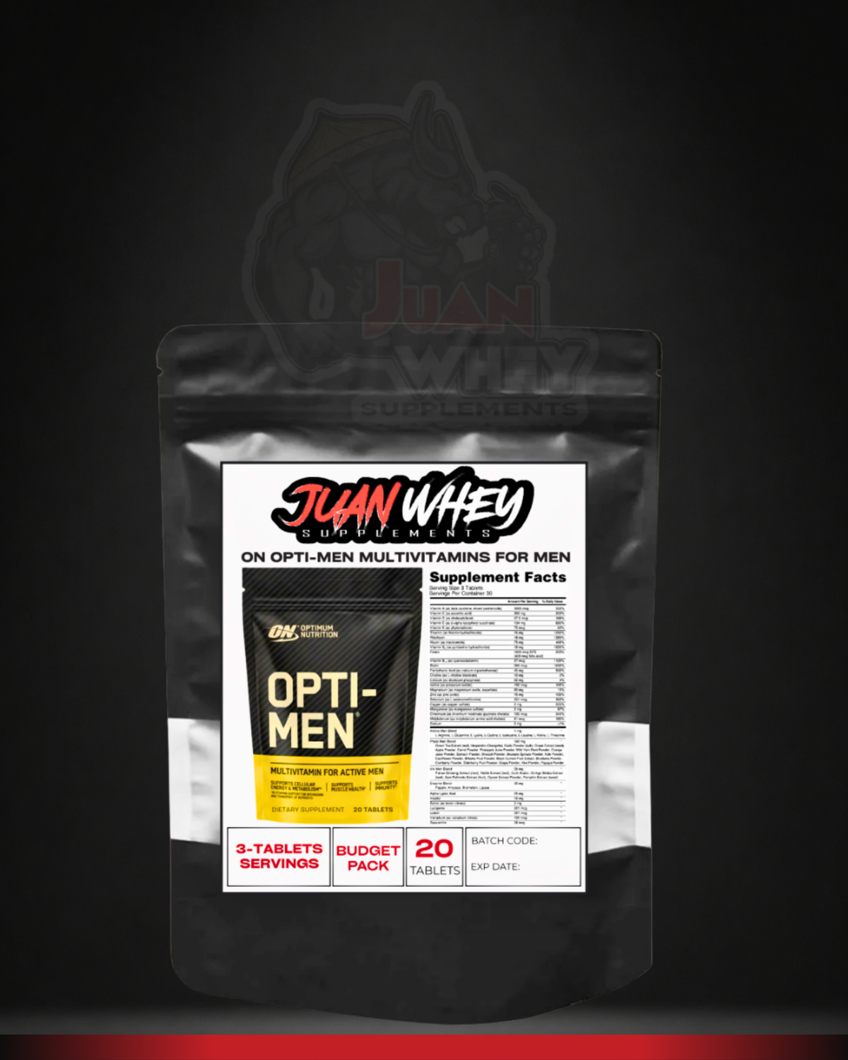 Optimum Nutrition Opti-Men Multivitamins for Men (Budget Pack)