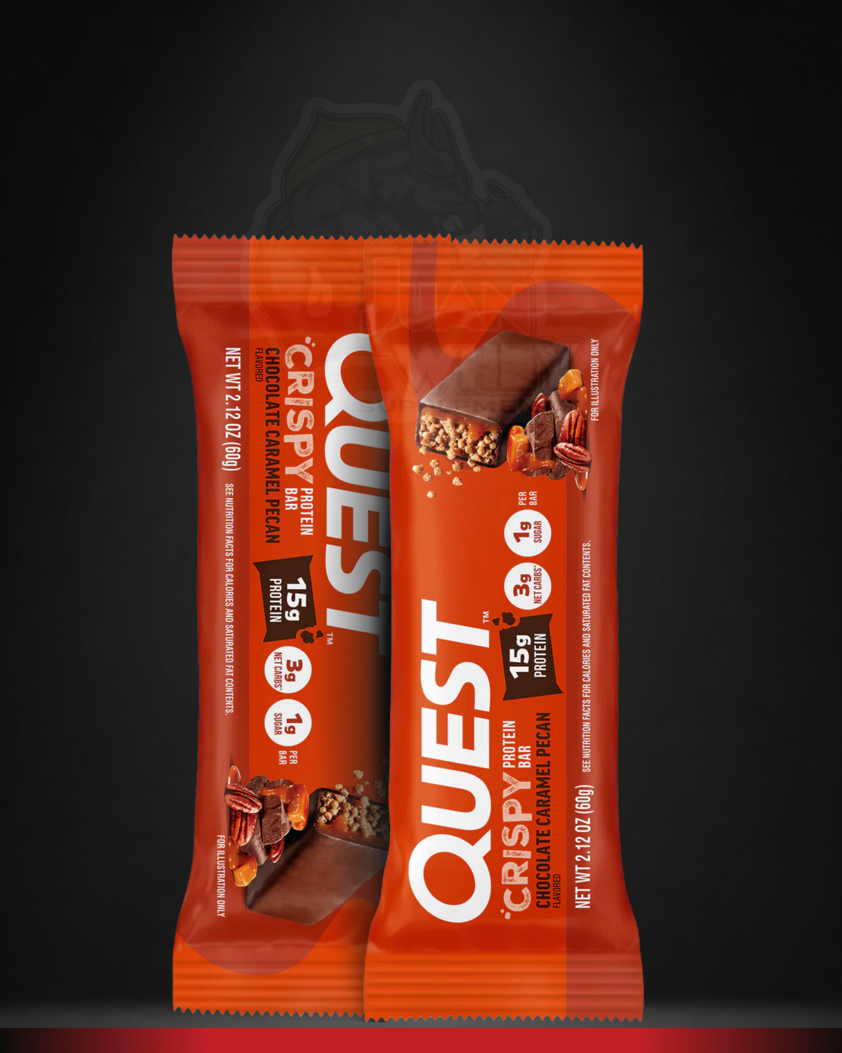 Quest Nutrition Crispy Hero Protein Bar