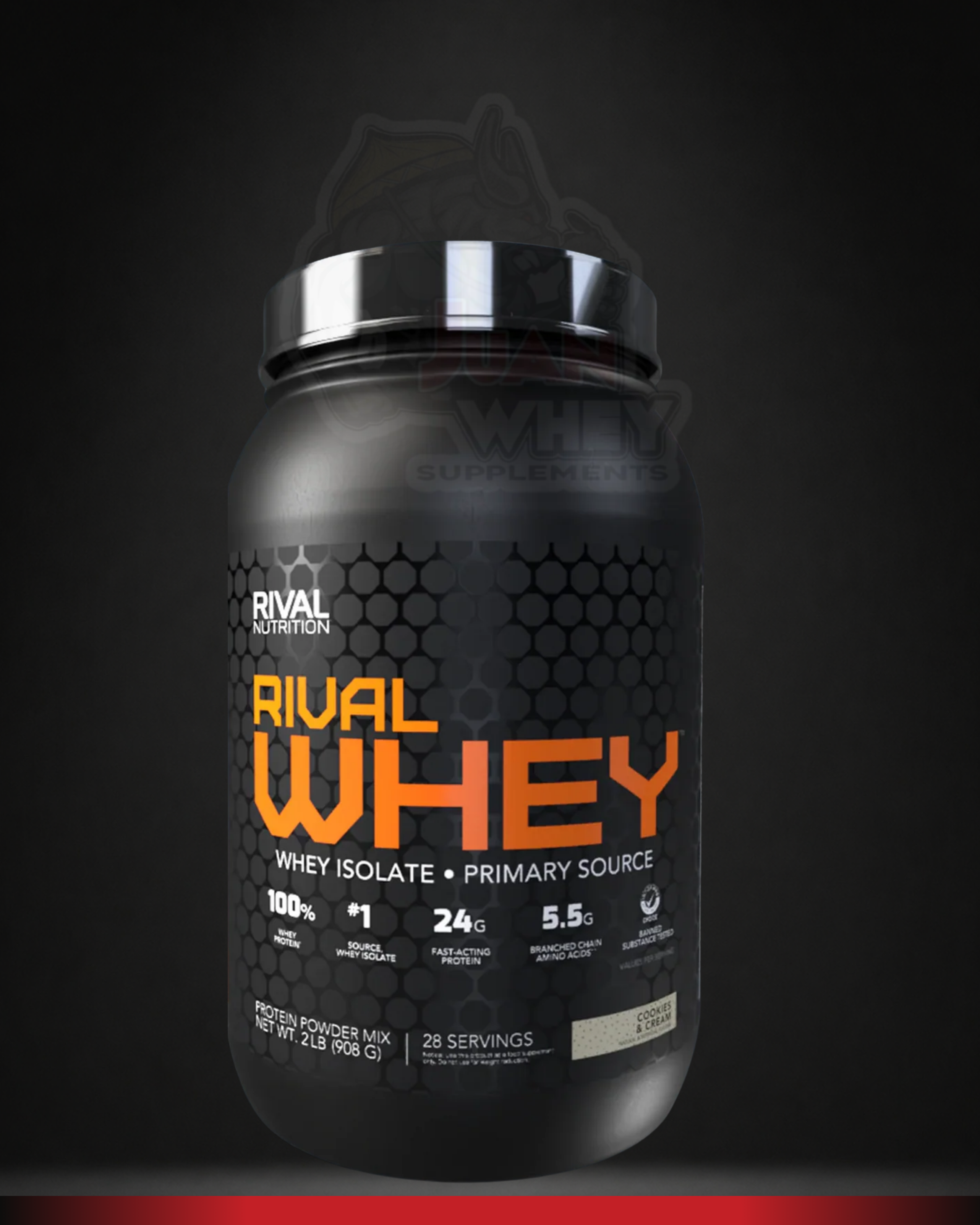 Rival Nutrition Whey Protein Powder 2LBS